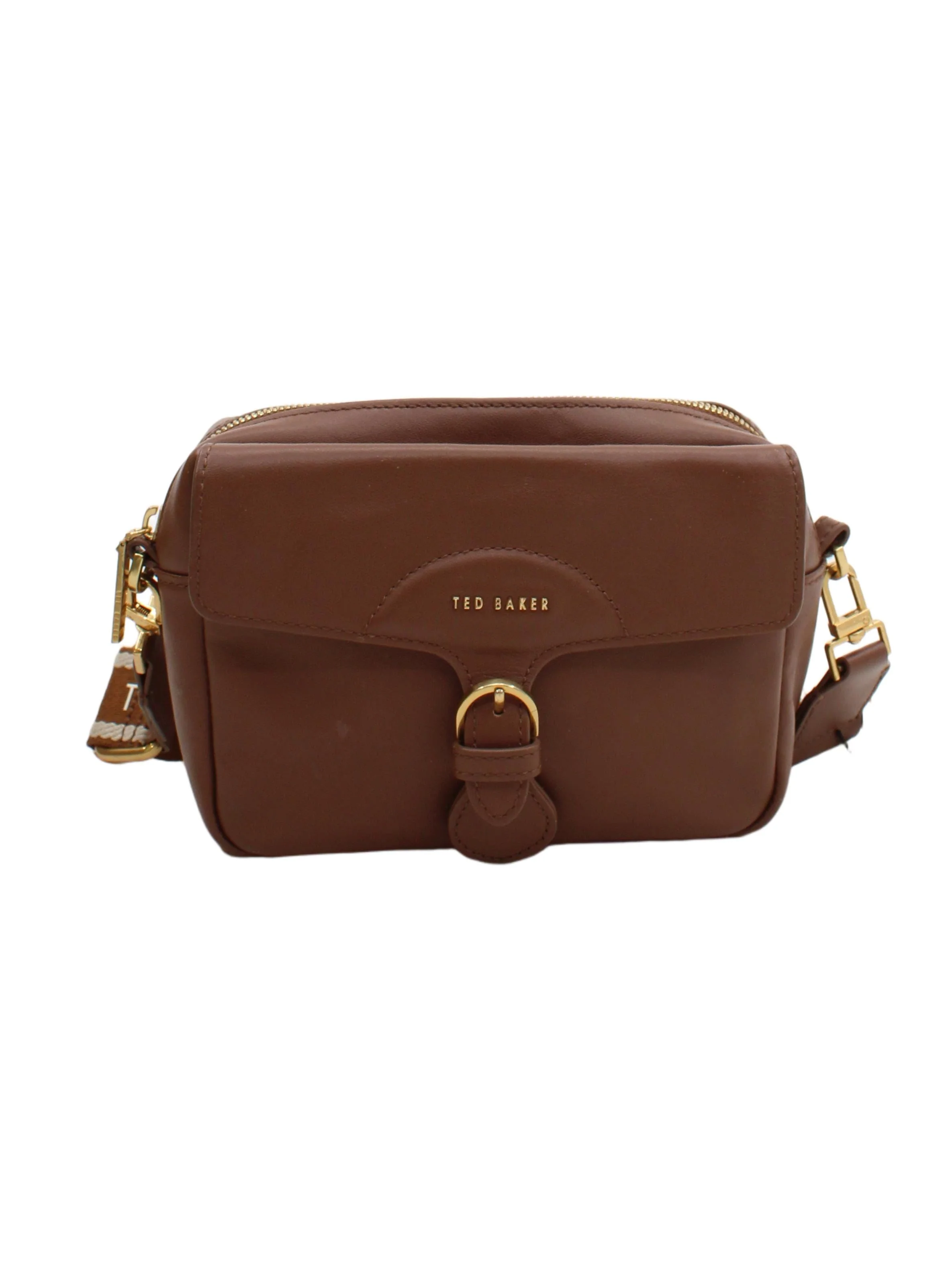 Ted Baker Women's Bag Brown 100% Leather Crossbody