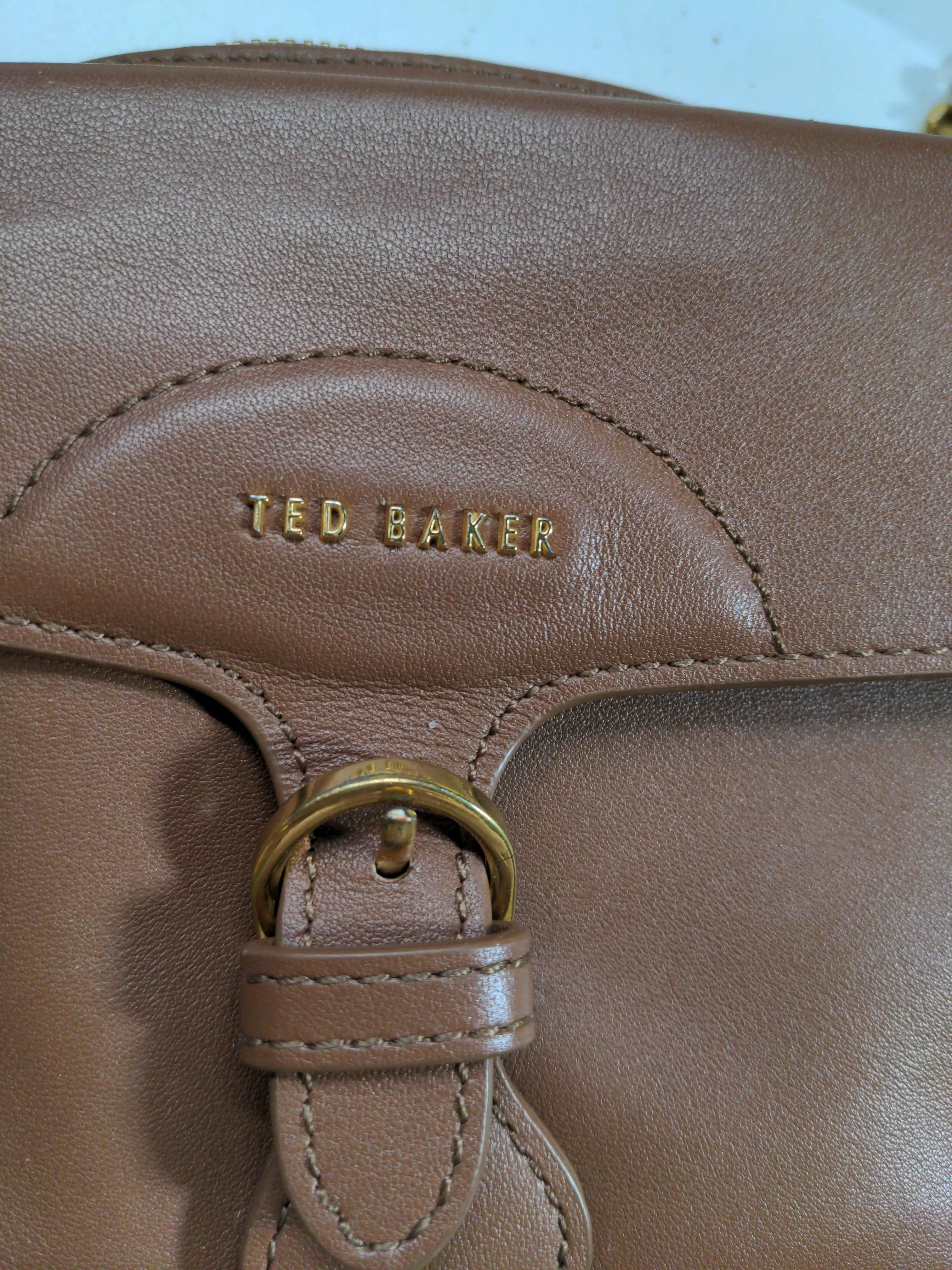 Ted Baker Women's Bag Brown 100% Leather Crossbody - Image 6