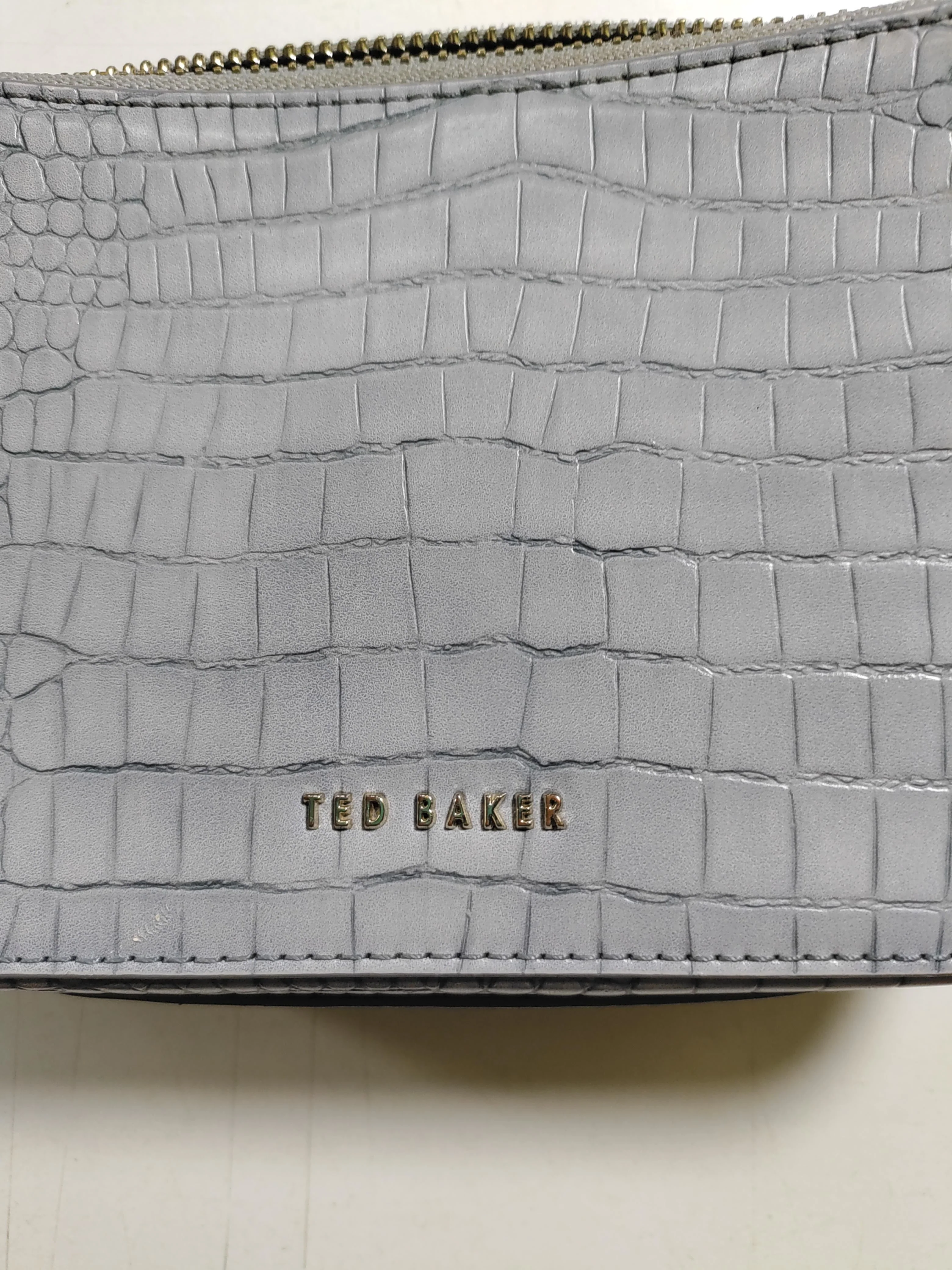 Ted Baker Women's Bag Grey Animal Print 100% Faux Leather Crossbody - Image 5
