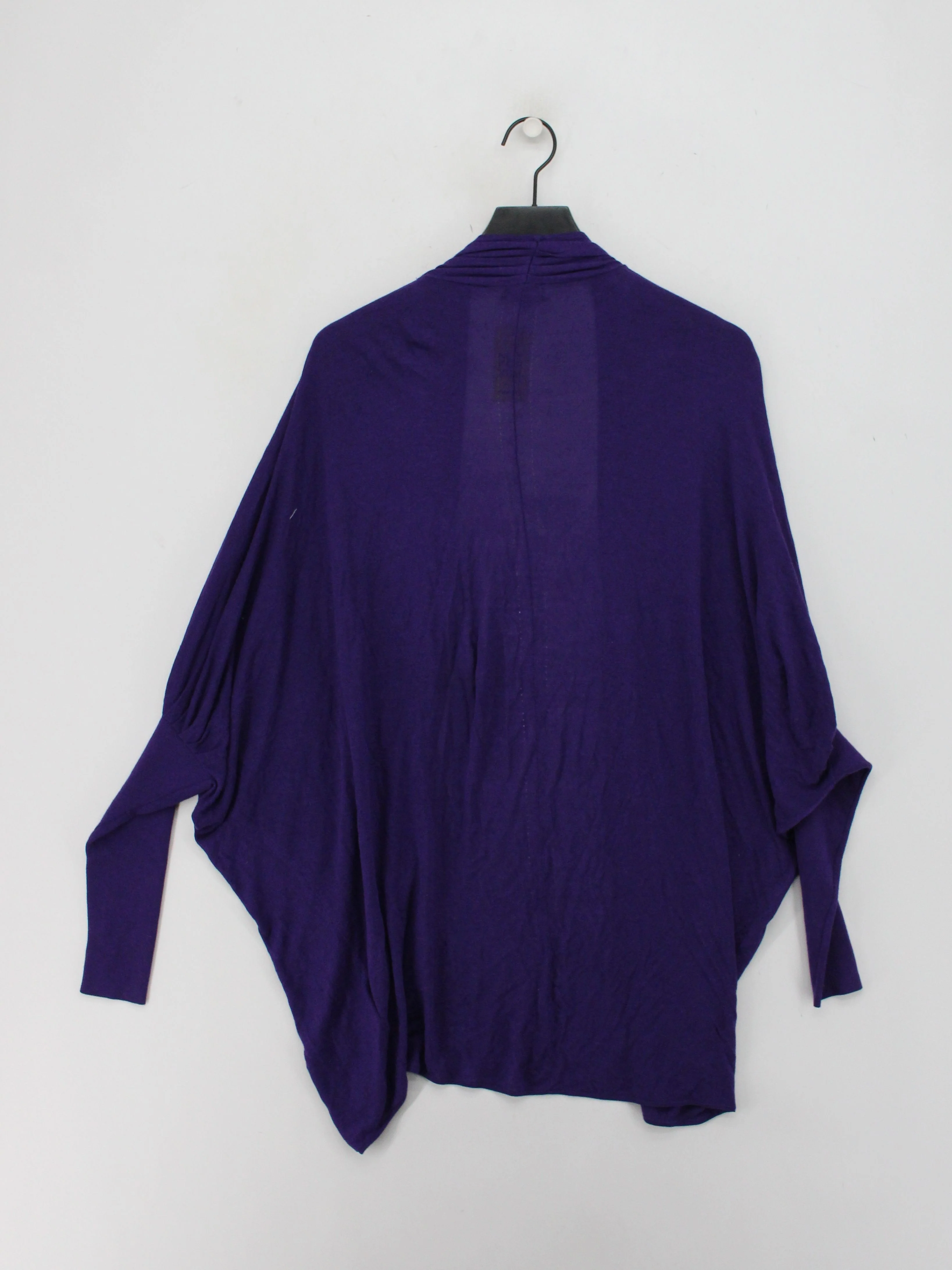 Ted Baker Women's Cardigan M Purple 100% Viscose V-Neck Cardigan - Image 2
