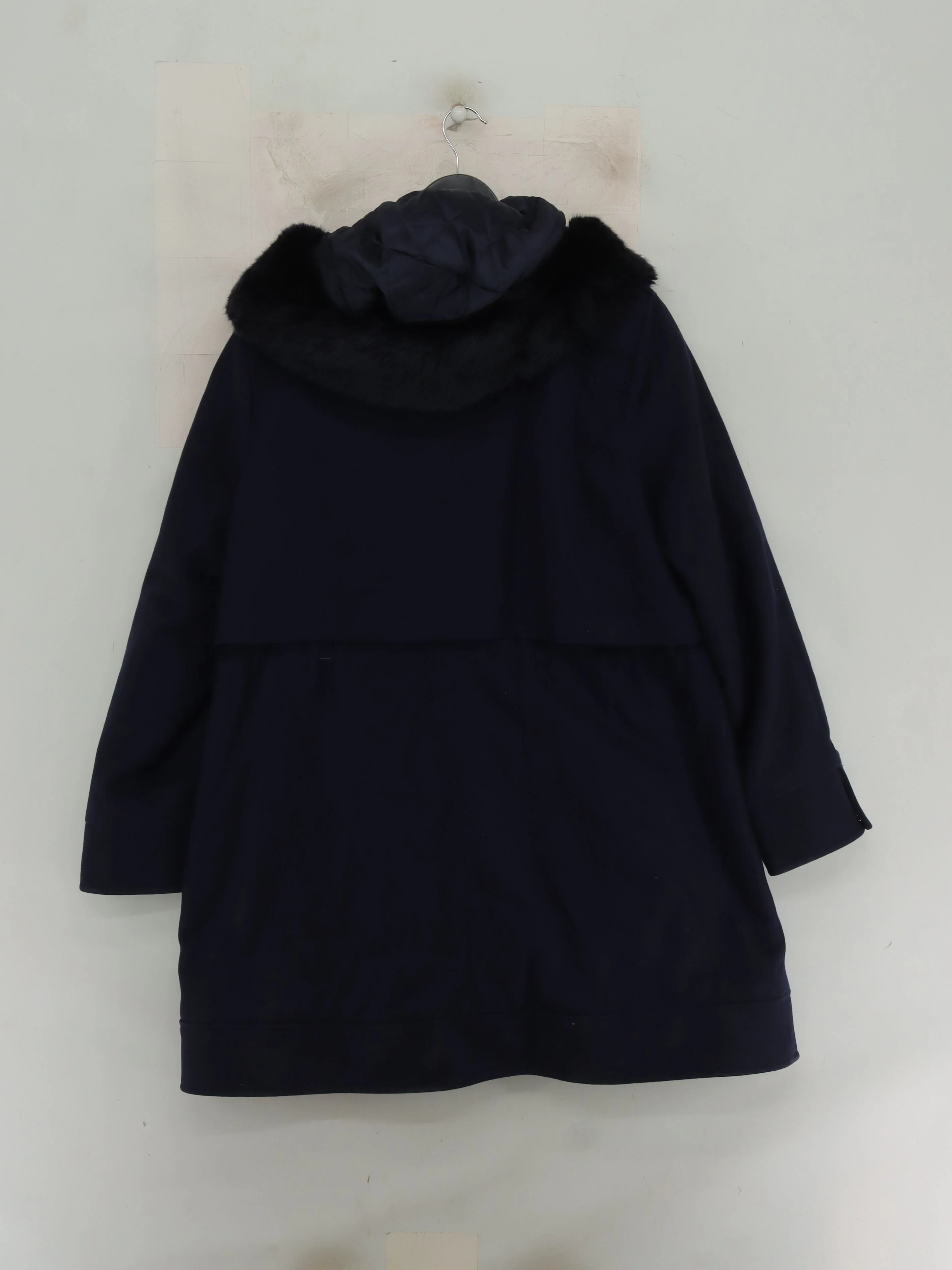 Ted Baker Women's Coat UK 16 Blue Wool with Polyamide, Cashmere Parka - Image 2