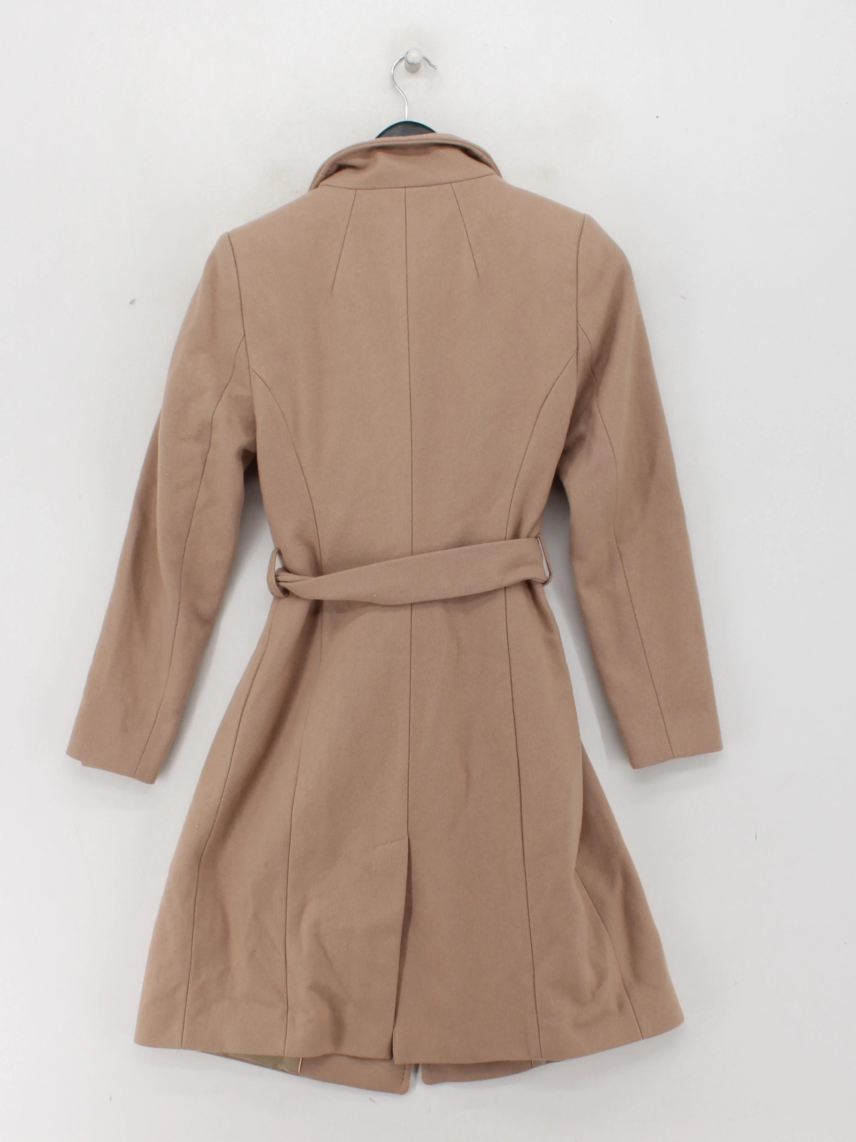 Ted Baker Women's Coat UK 6 Tan Wool with Polyamide, Cashmere Overcoat - Image 2