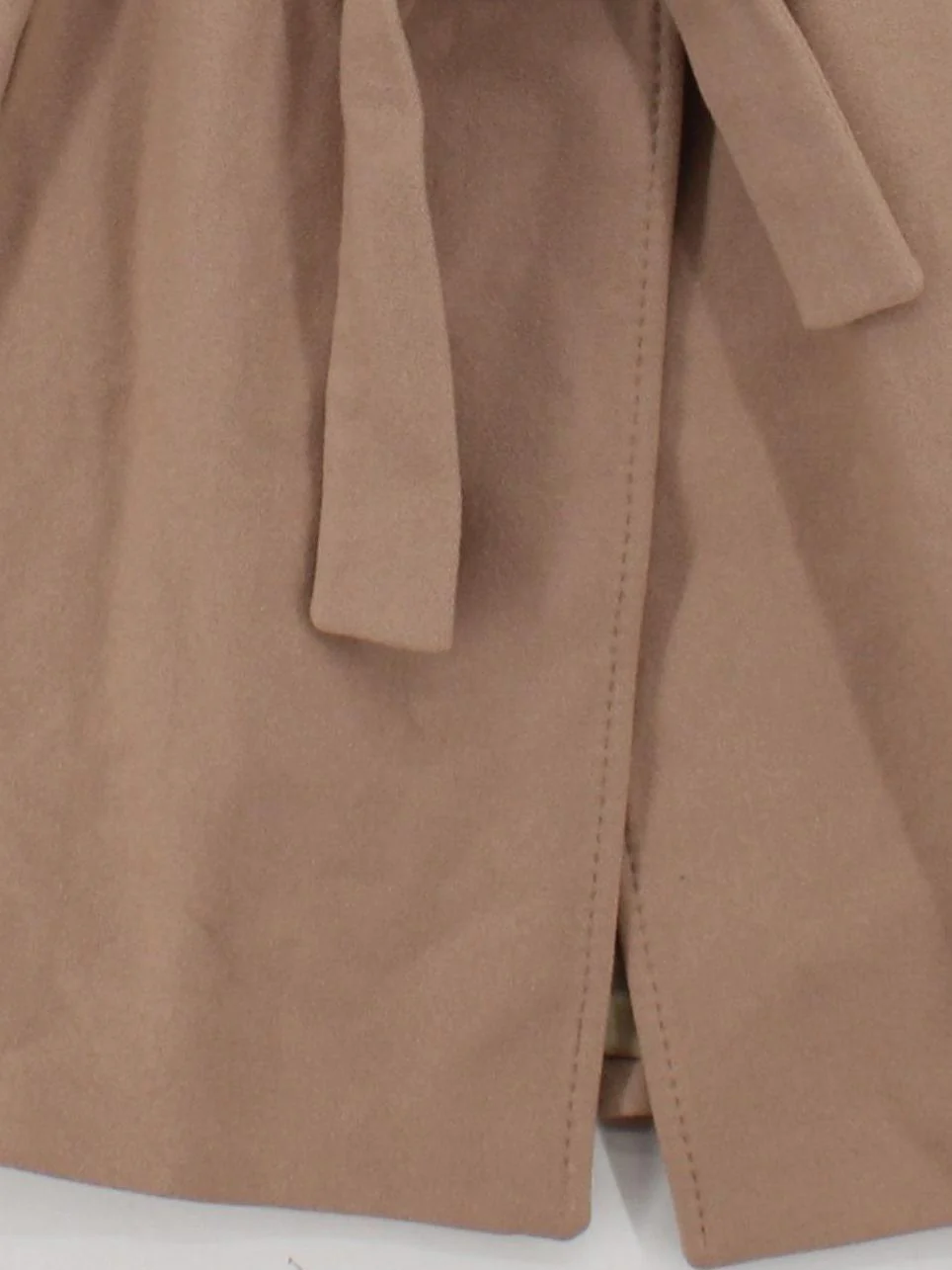 Ted Baker Women's Coat UK 6 Tan Wool with Polyamide, Cashmere Overcoat - Image 4