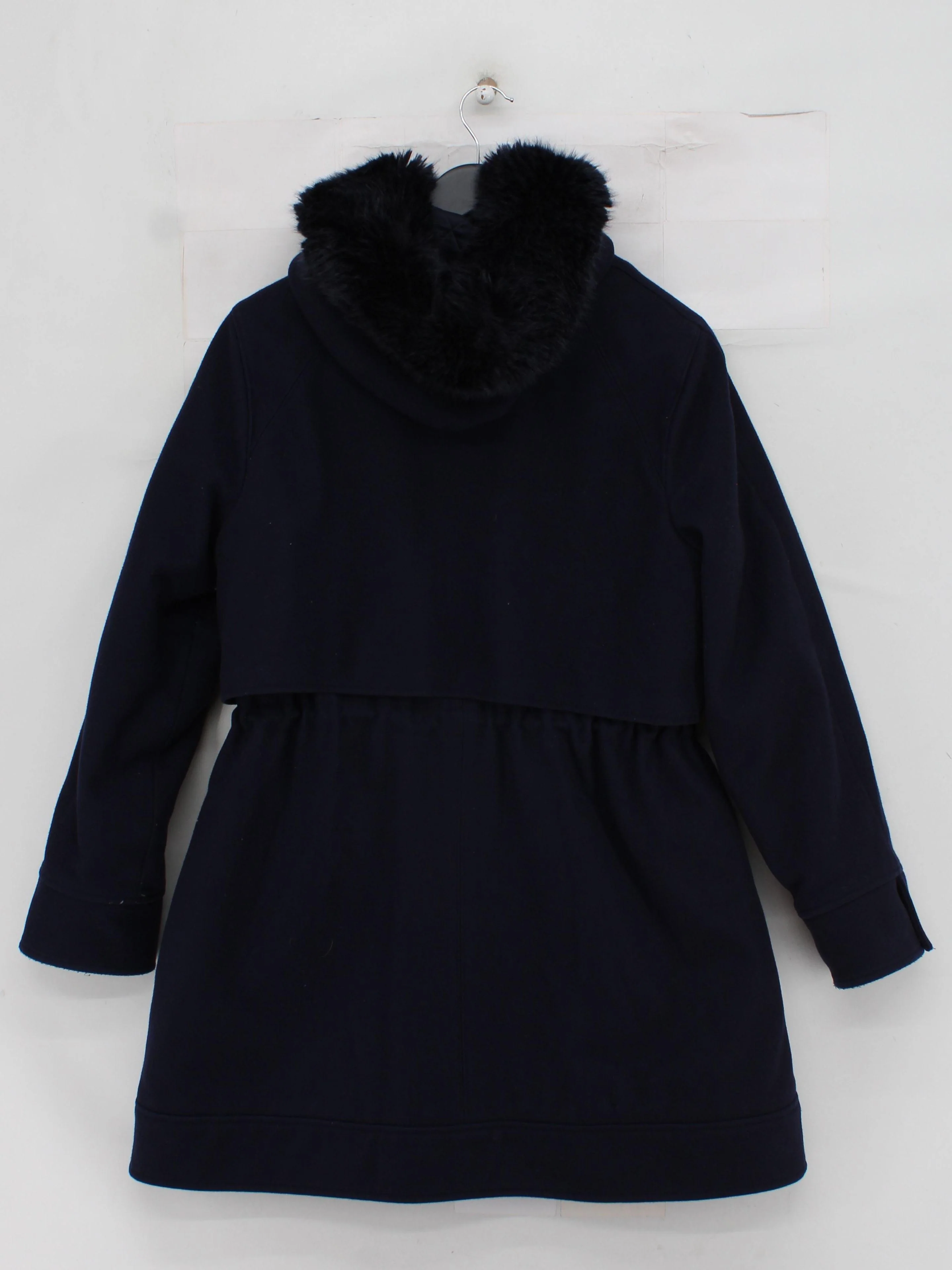 Ted Baker Women's Coat XS Blue 100% Wool Parka - Image 2