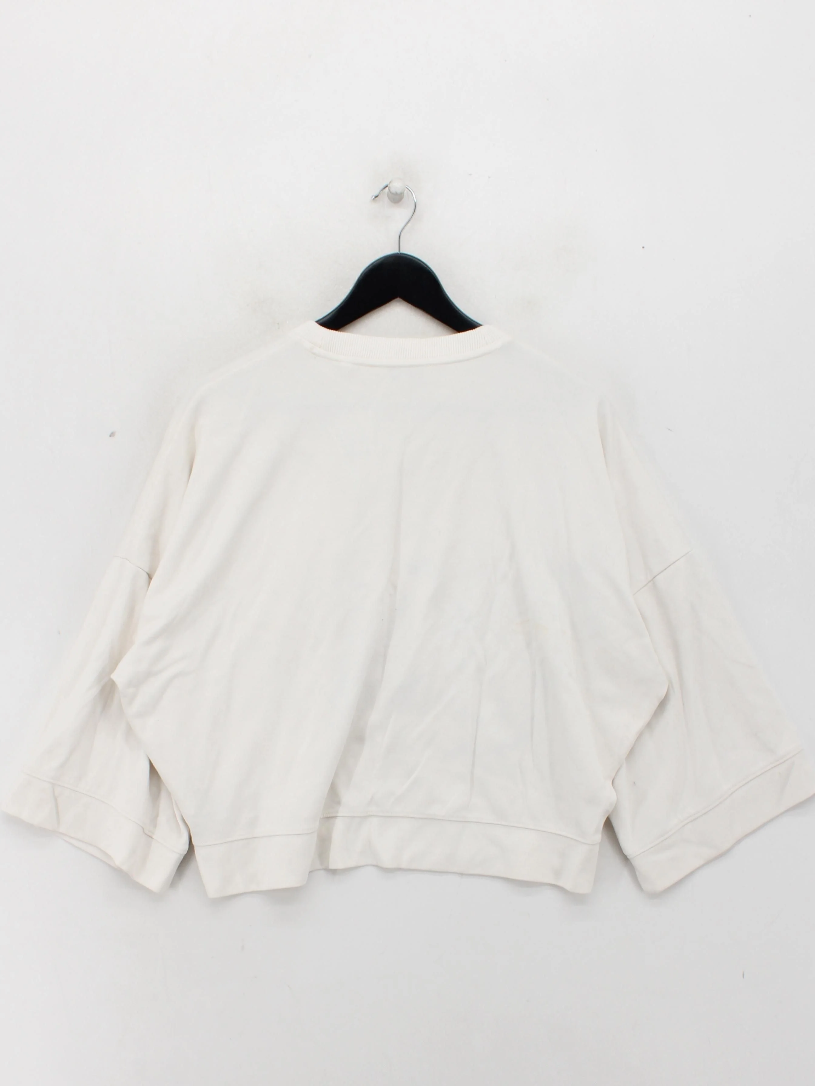 Ted Baker Women's Hoodie UK 12 White Viscose with Polyester, Elastane Pullover - Image 2