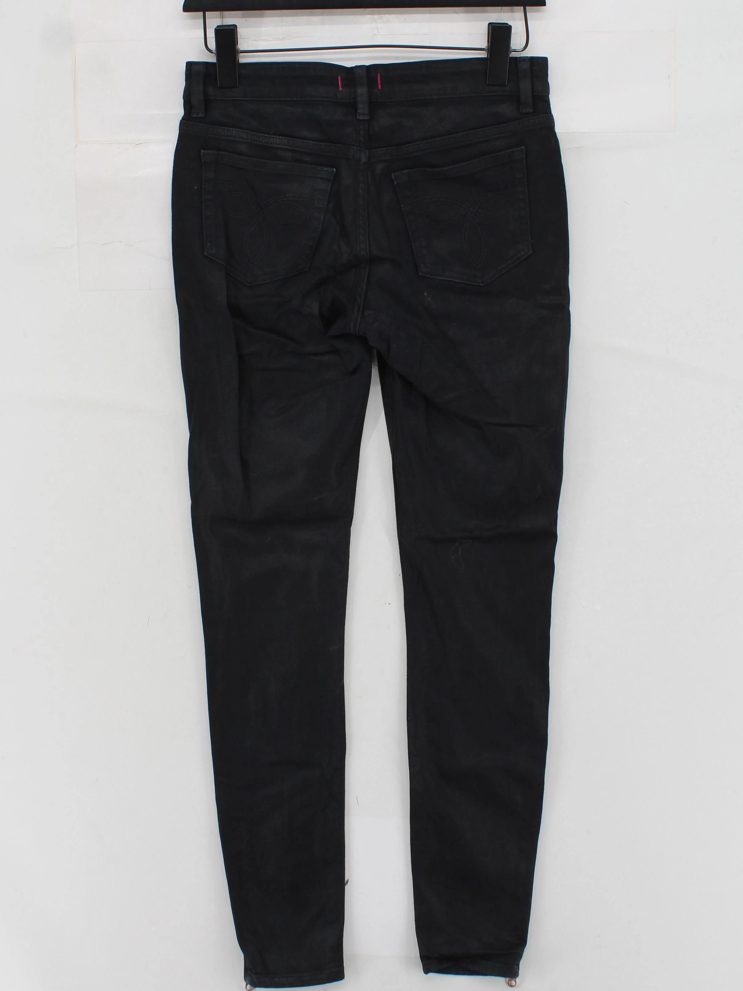 Ted Baker Women's Jeans W 26 in Black Cotton with Elastane Skinny - Image 2