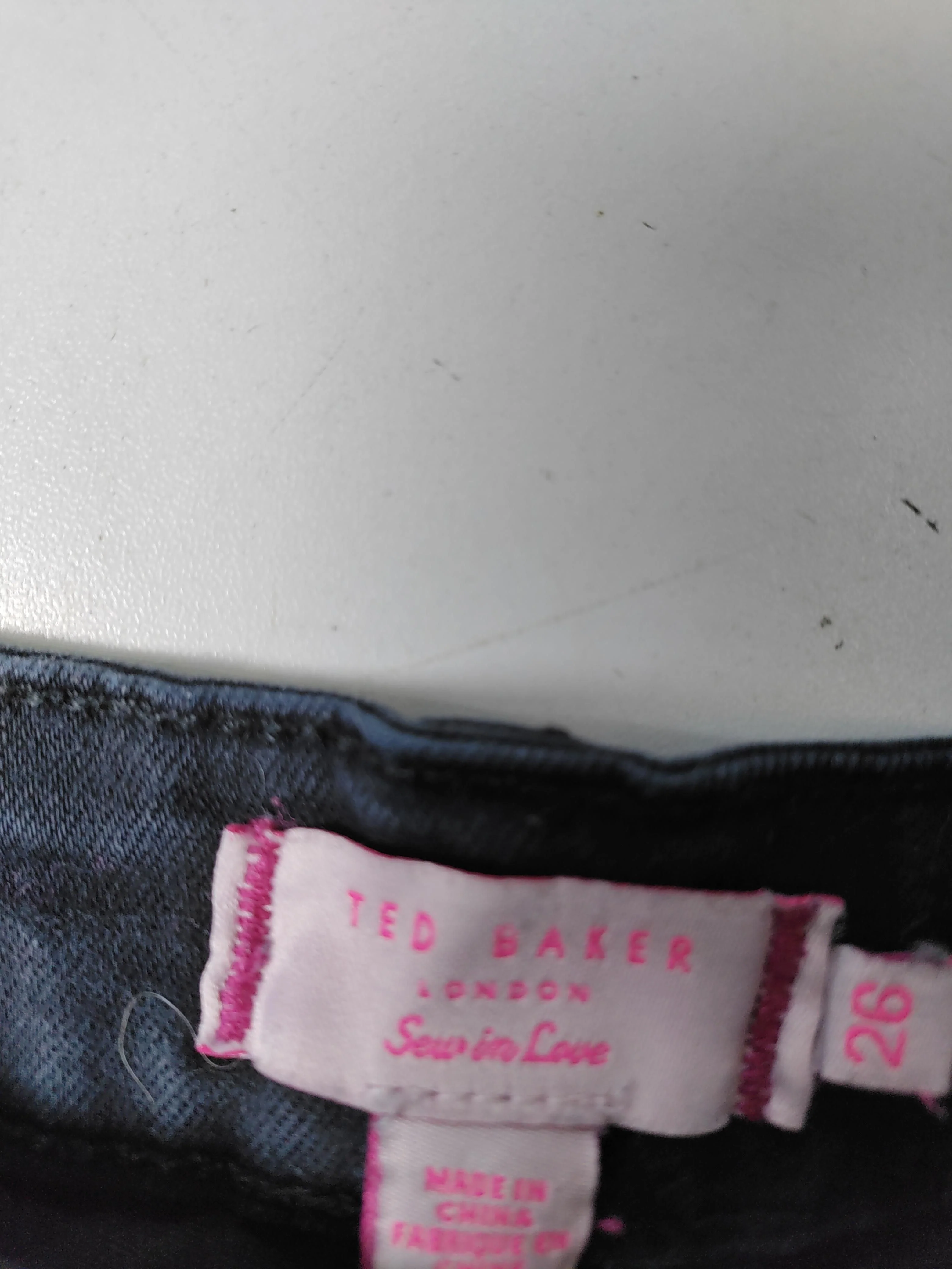 Ted Baker Women's Jeans W 26 in Black Cotton with Elastane Skinny - Image 5