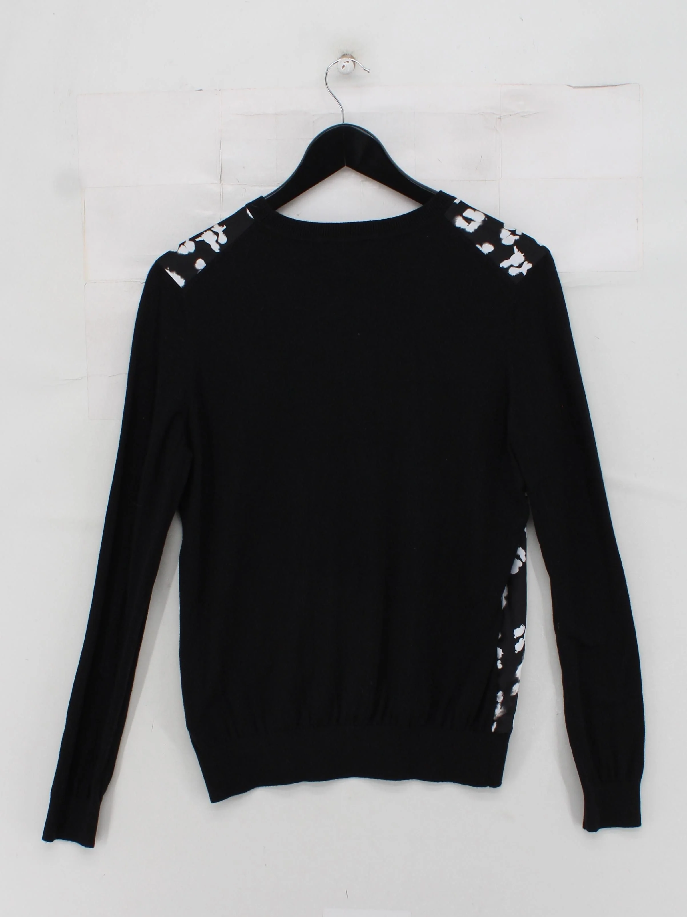 Ted Baker Women's Jumper S Black Cotton with Polyamide, Silk, Polyester Pullover - Image 2