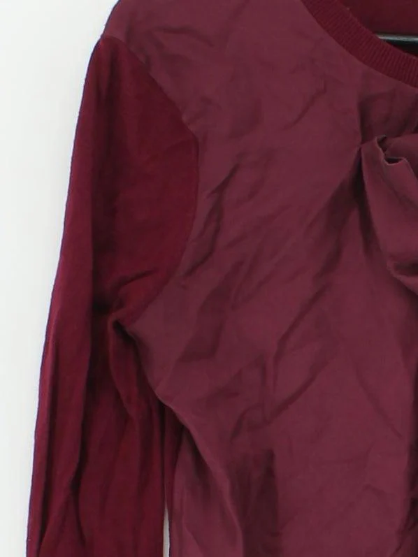 Ted Baker Women's Jumper UK 10 Red Viscose - Image 4