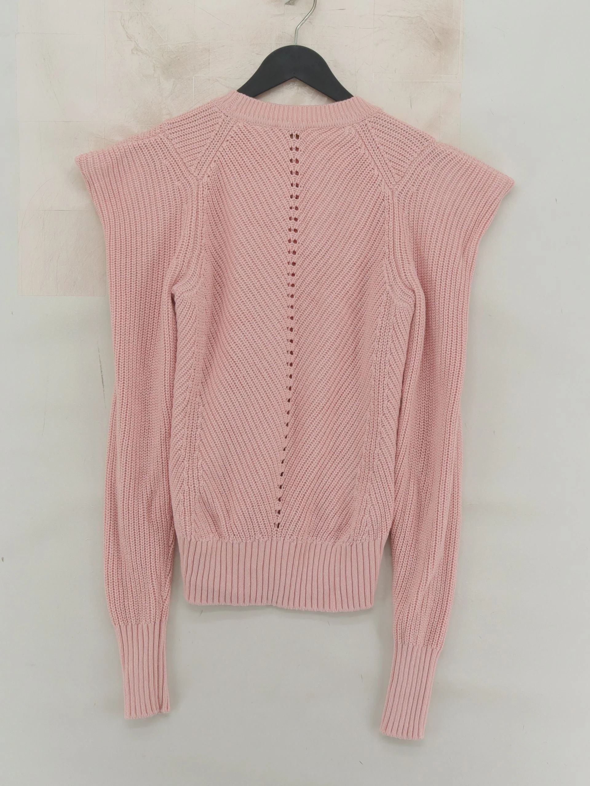 Ted Baker Women's Jumper XS Pink 100% Wool Crew Neck Pullover - Image 2