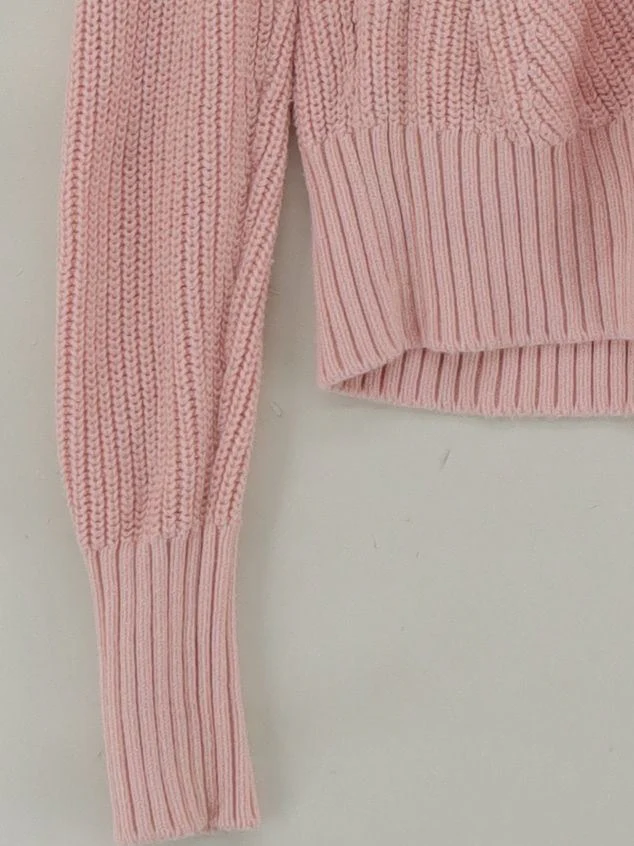 Ted Baker Women's Jumper XS Pink 100% Wool Crew Neck Pullover - Image 4
