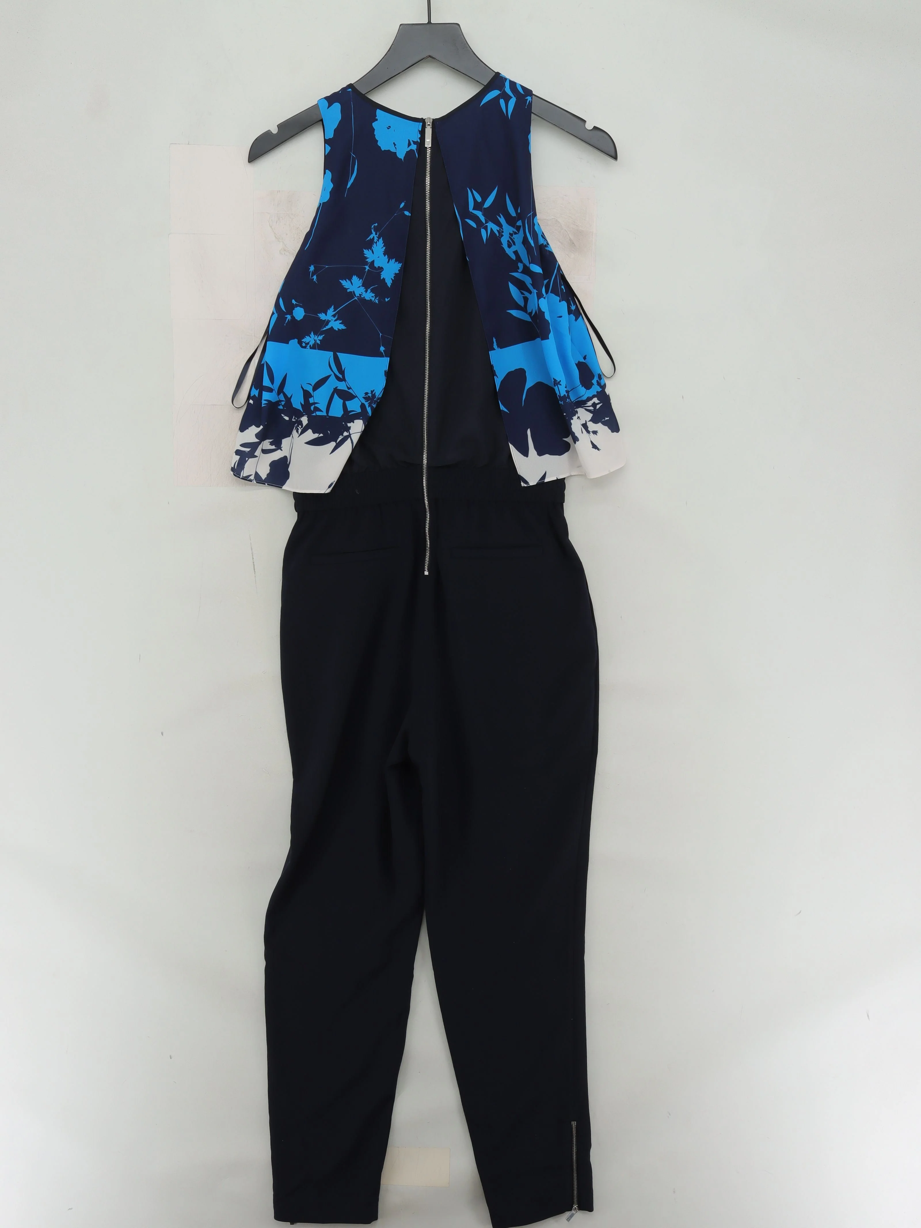 Ted Baker Women's Jumpsuit UK 8 Blue Polyester with Elastane Jumpsuit - Image 2