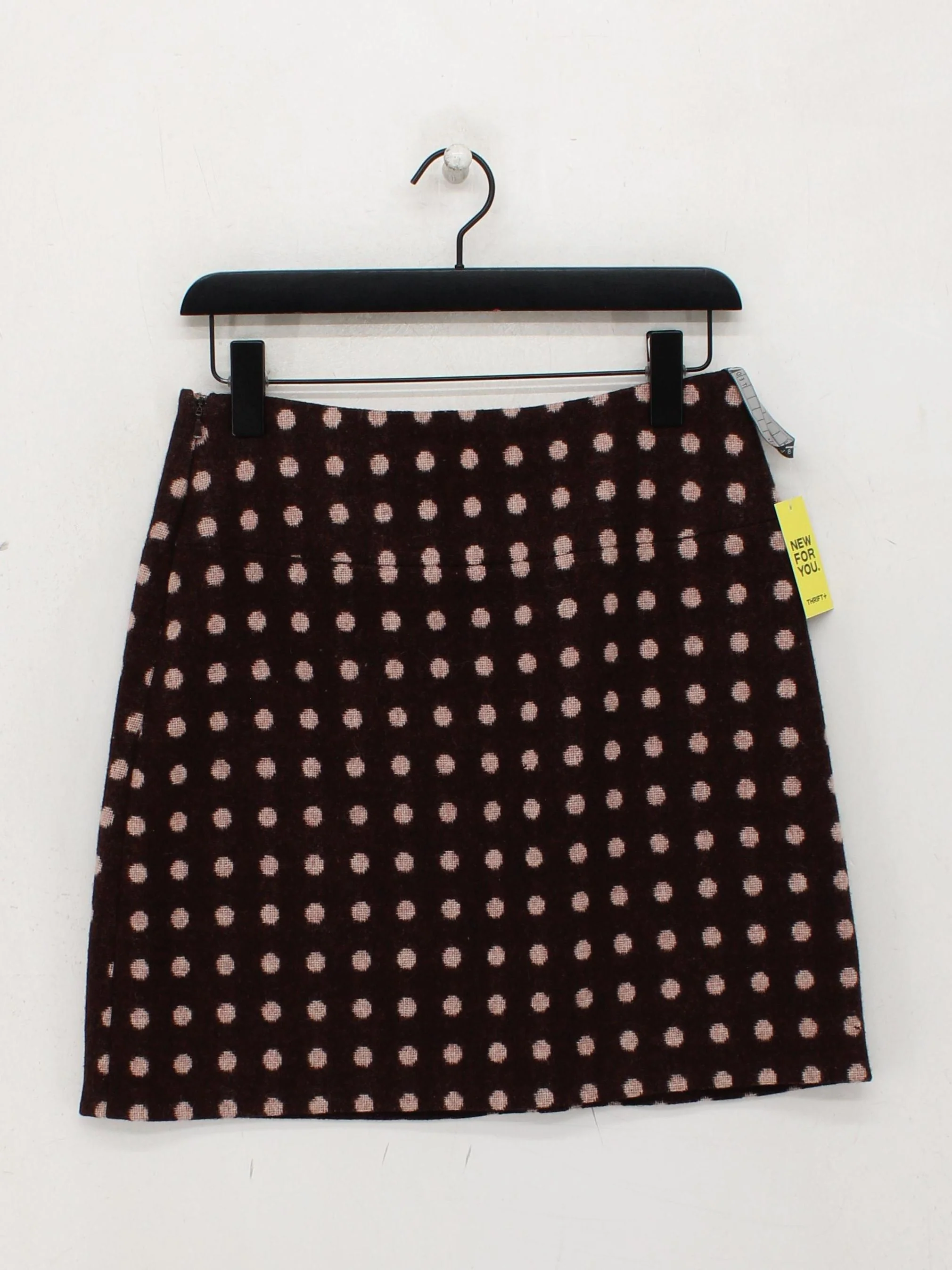 Ted Baker Women's Mini Skirt UK 10 Brown Wool with Viscose, Acetate Mini - Image 2