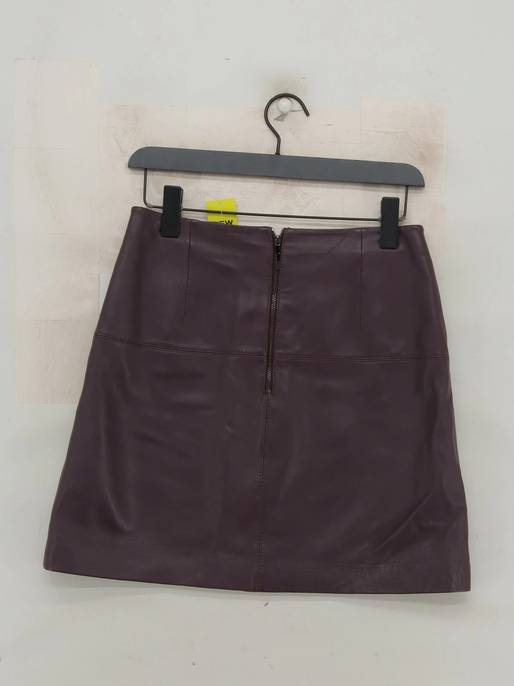 Ted Baker Women's Mini Skirt XS Red Leather with Polyester, Elastane Short Mini - Image 2