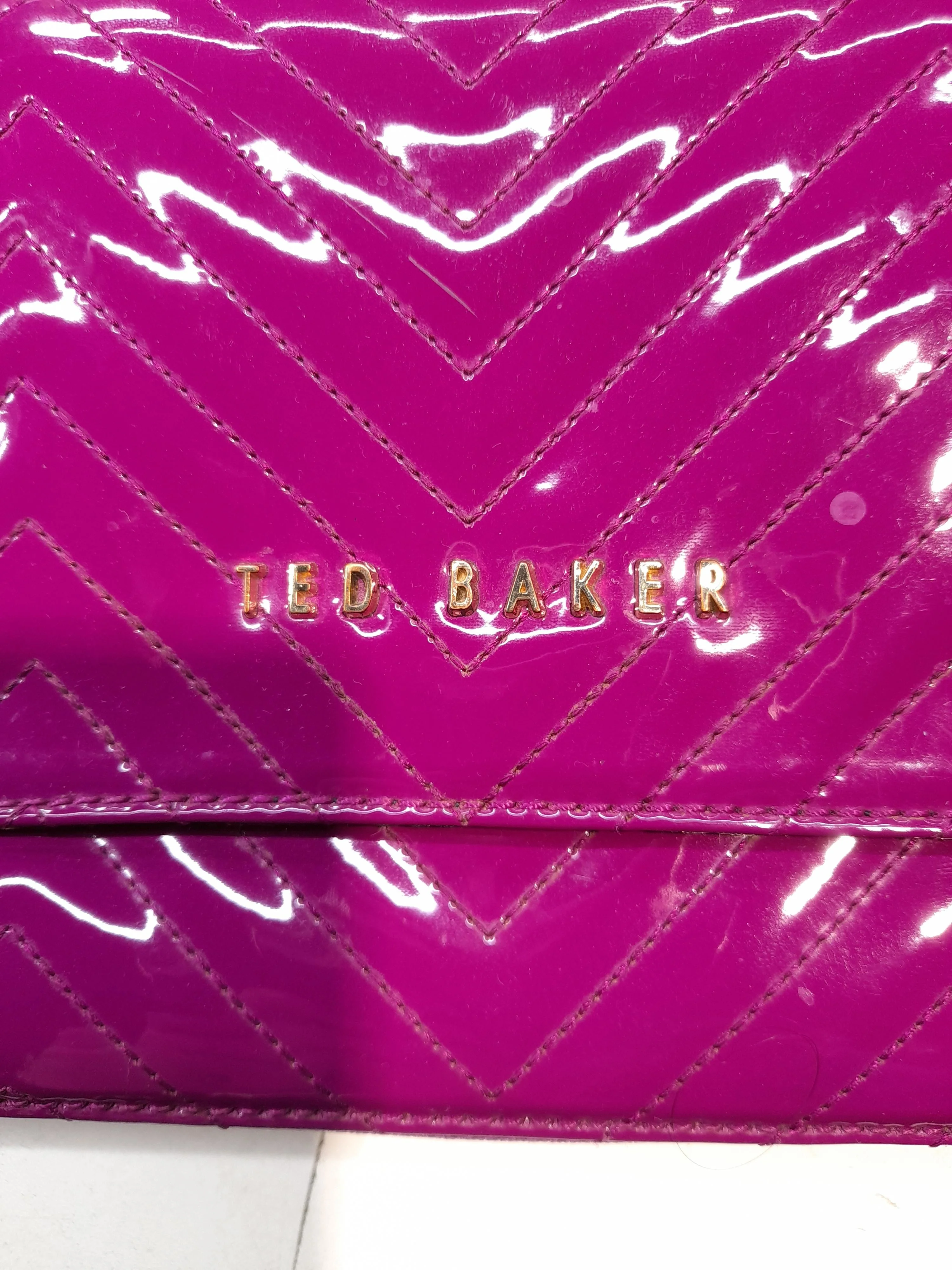 Ted Baker Women's Purse Purple 100% Other - Image 5