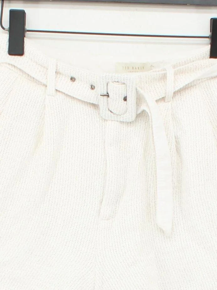 Ted Baker Women's Shorts UK 10 Cream Polyamide with Cotton, Polyester Paperbag - Image 3