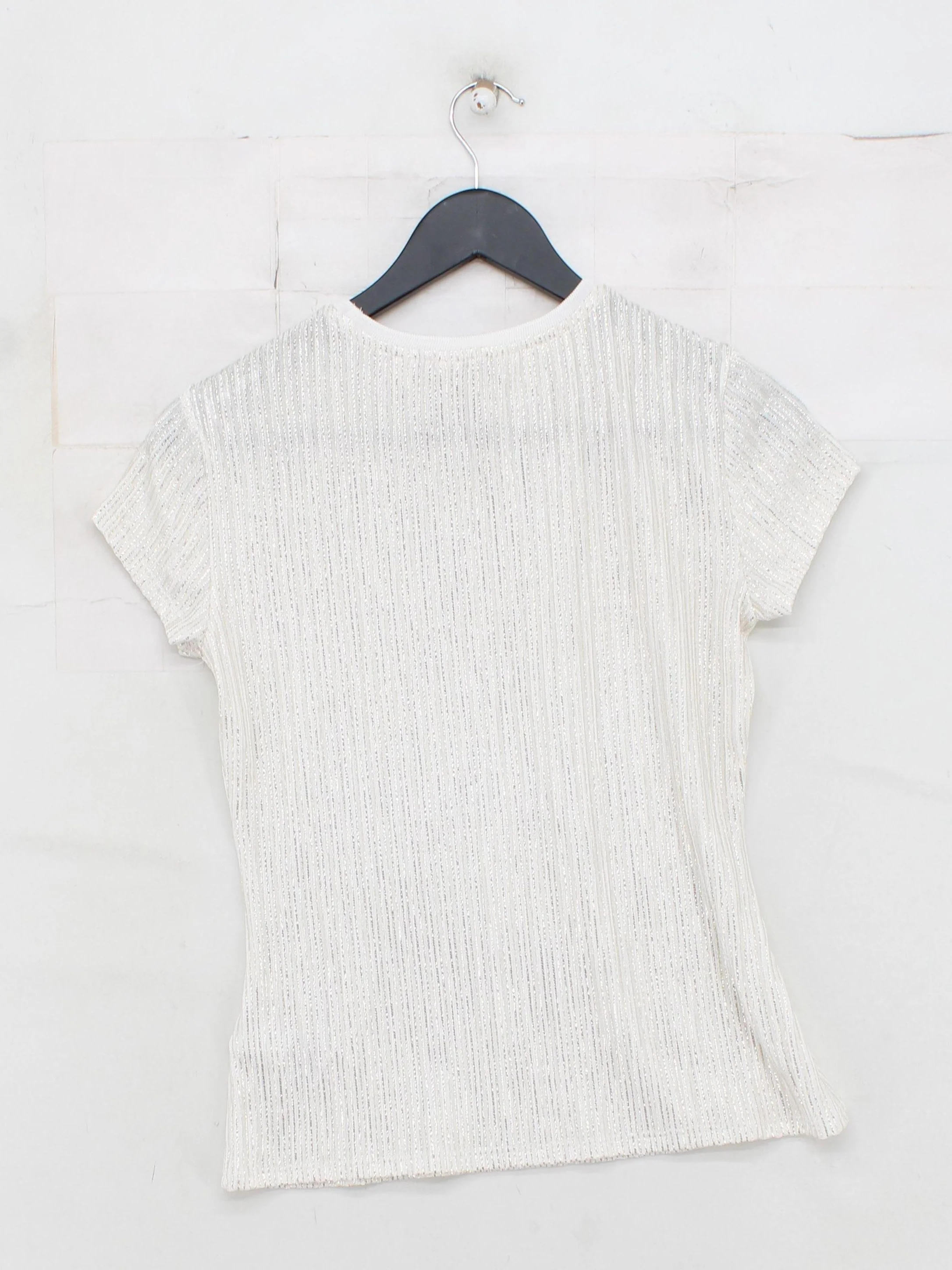 Ted Baker Women's T-Shirt S White Polyester with Elastane Basic - Image 2