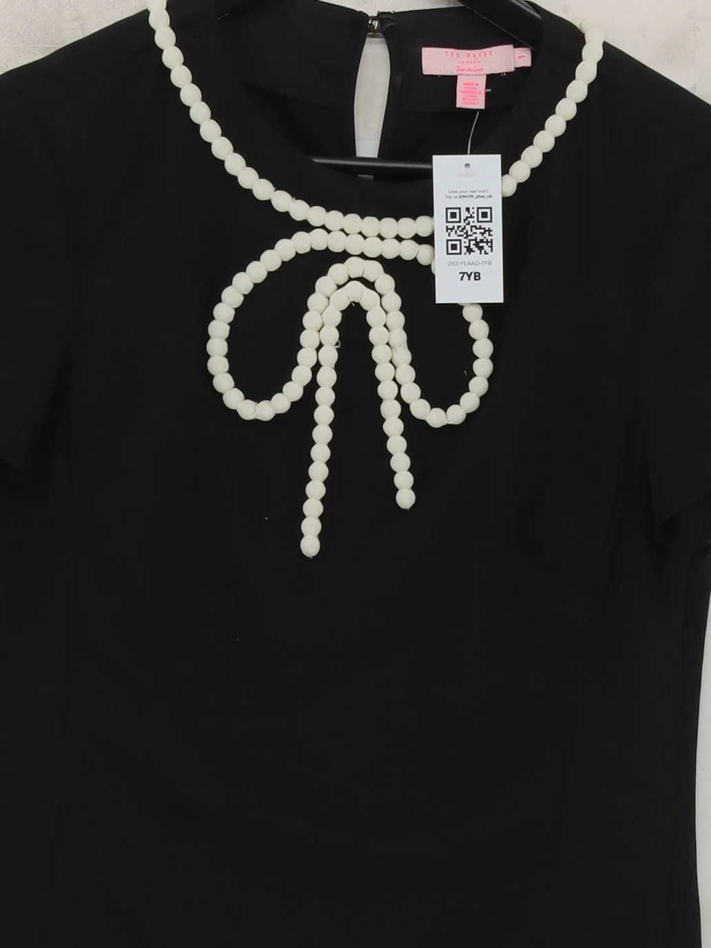 Ted Baker Women's Top L Black Polyester with Elastane Basic - Image 3