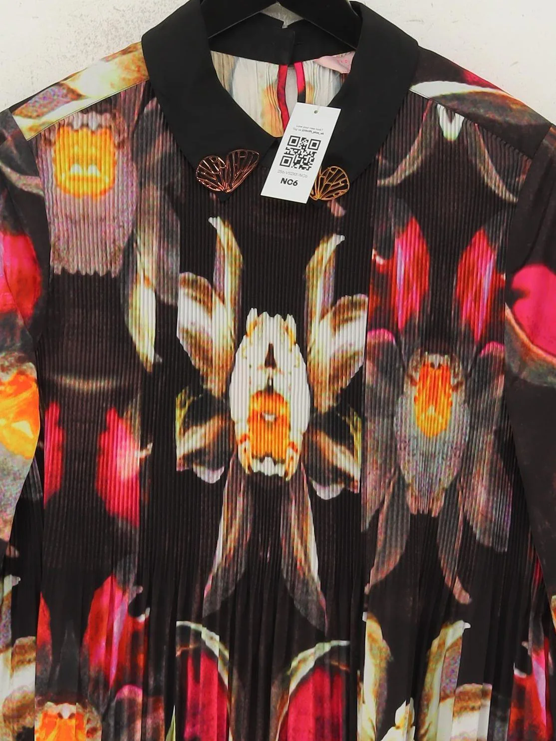 Ted Baker Women's Top UK 12 Multi 100% Polyester Basic - Image 3