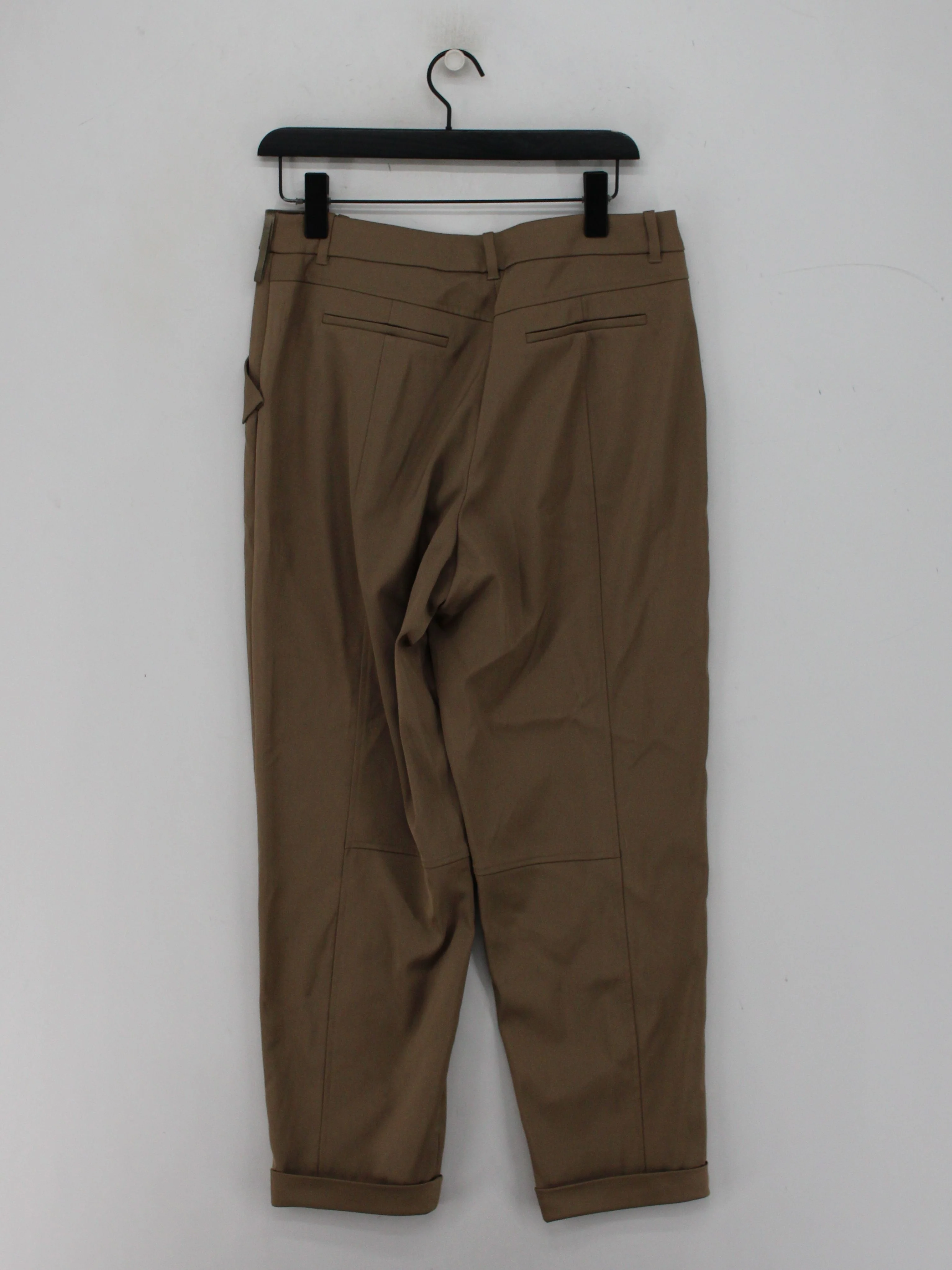 Ted Baker Women's Trousers M Tan Polyester - Image 2