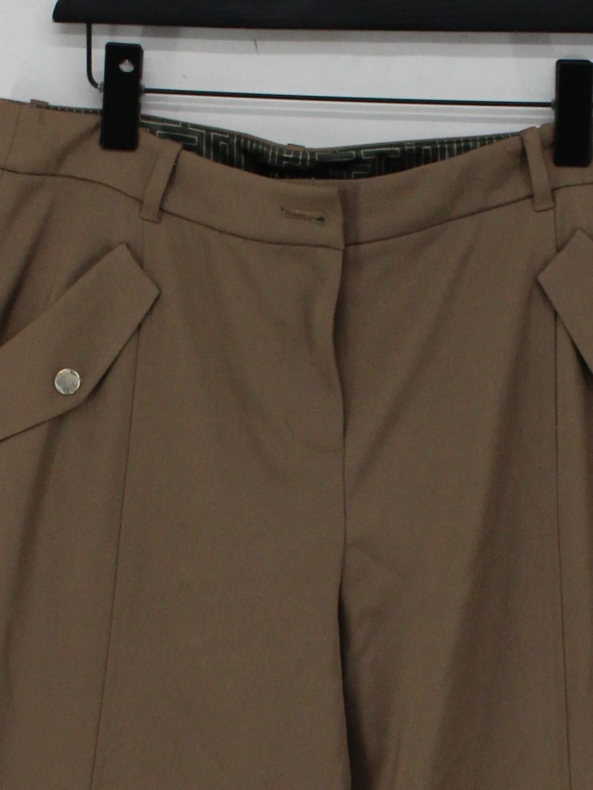 Ted Baker Women's Trousers M Tan Polyester - Image 3