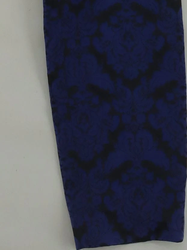 Ted Baker Women's Trousers S Blue Floral 100% Other Tapered Chino - Image 4