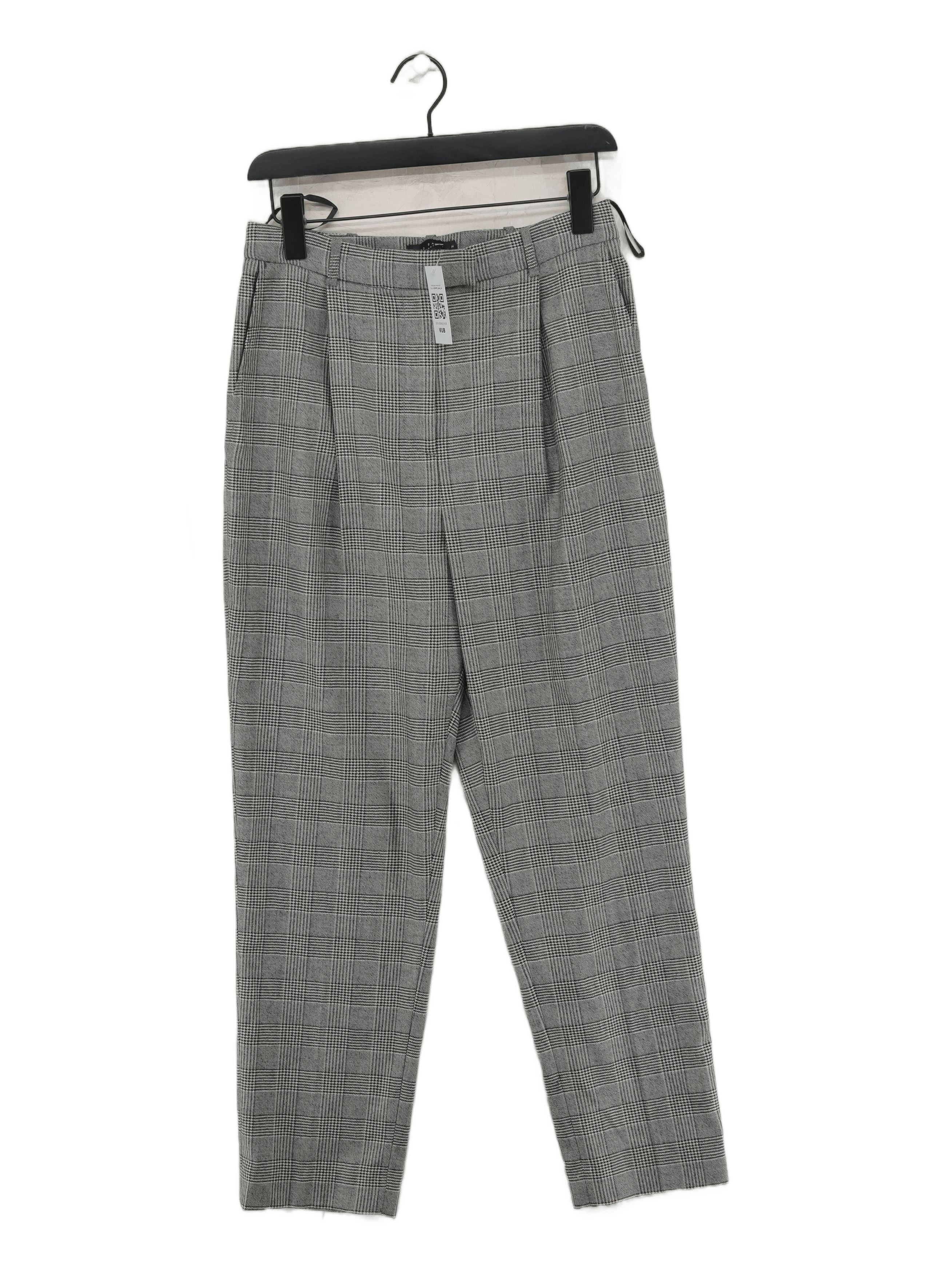 Ted Baker Women's Trousers UK 10 Grey Wool