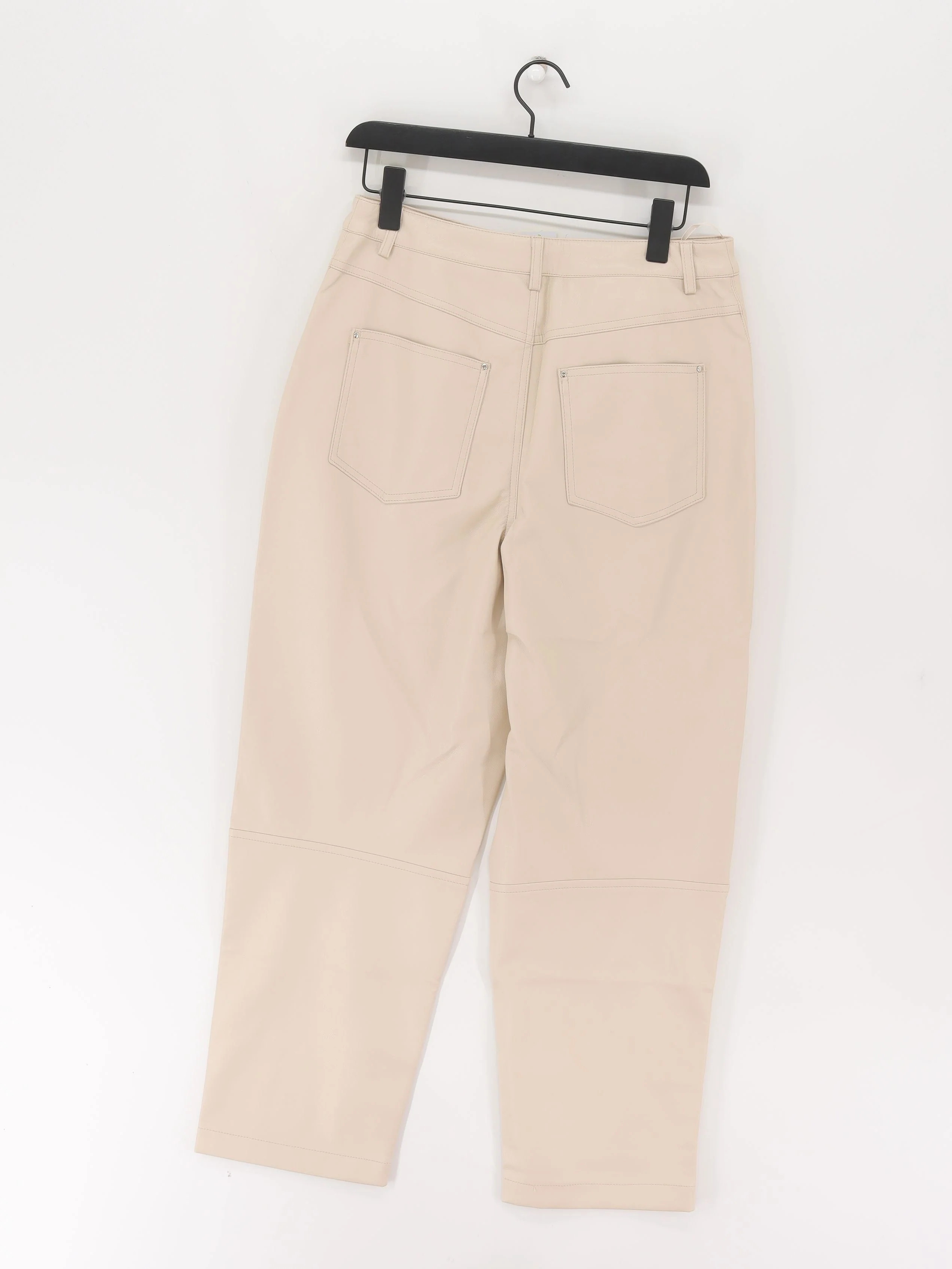 Ted Baker Women's Trousers UK 12 Cream Other with Polyester Chino New with tags - Image 2