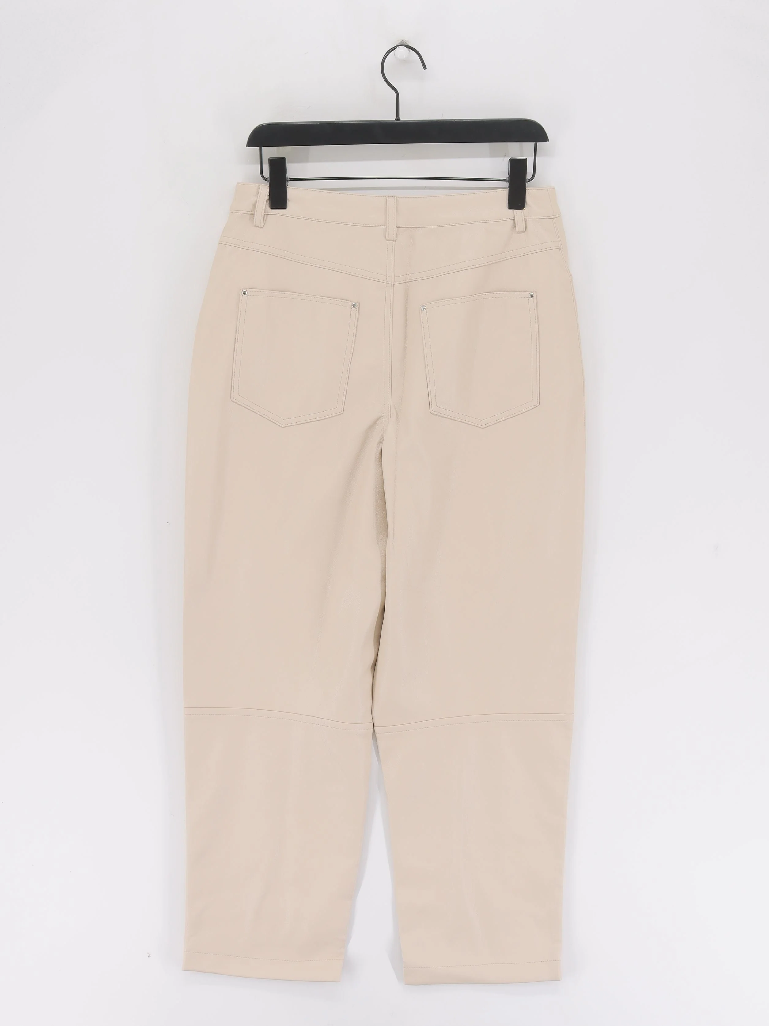 Ted Baker Women's Trousers UK 12 Cream Other with Polyester Chino New with tags - Image 2