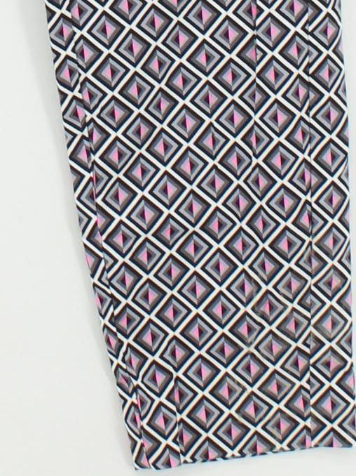Ted Baker Women's Trousers UK 12 Multi Polyester with Elastane Cropped - Image 4