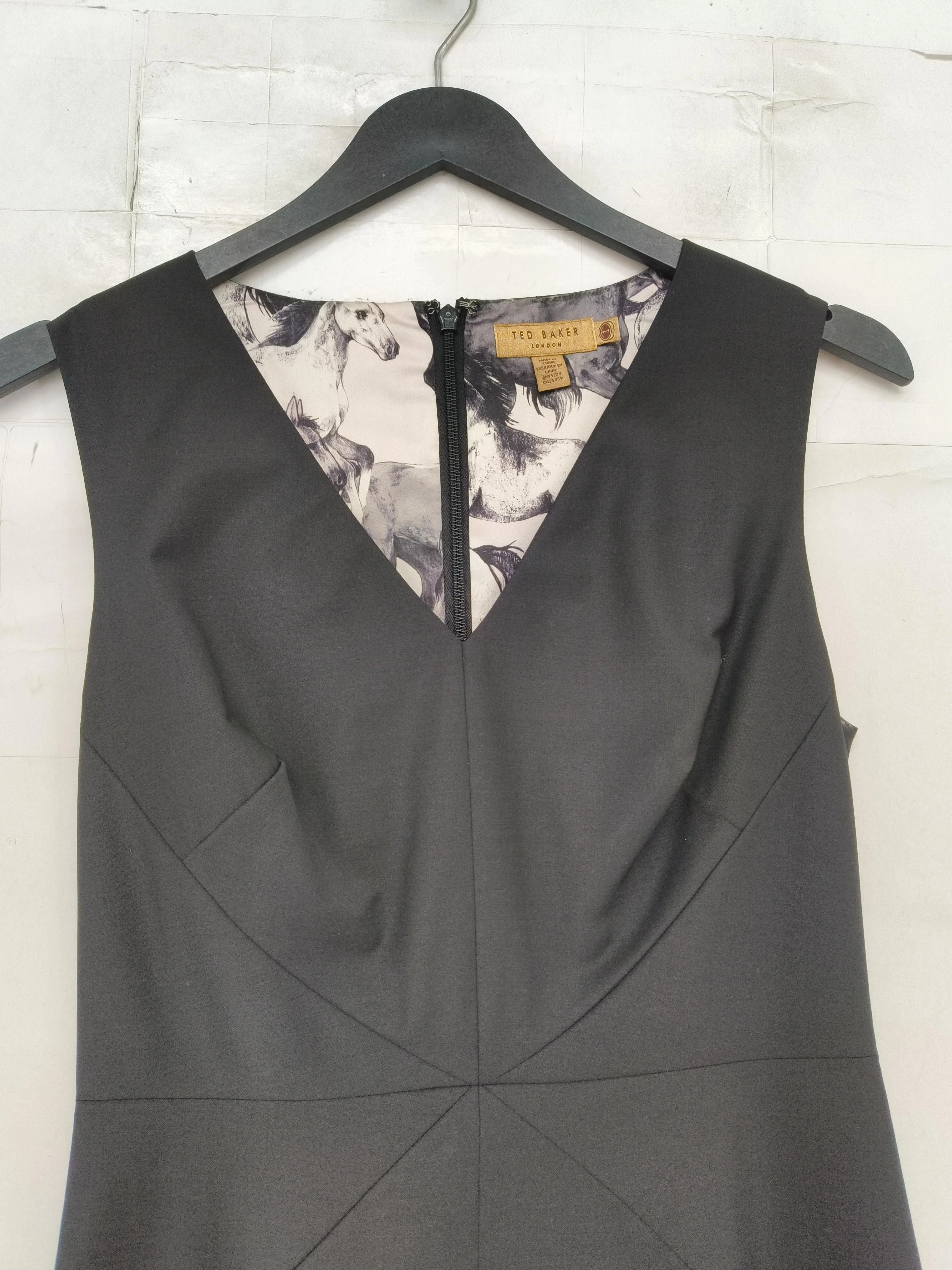 Ted Baker Women's Two Piece Suit UK 6 Black Wool - Image 5