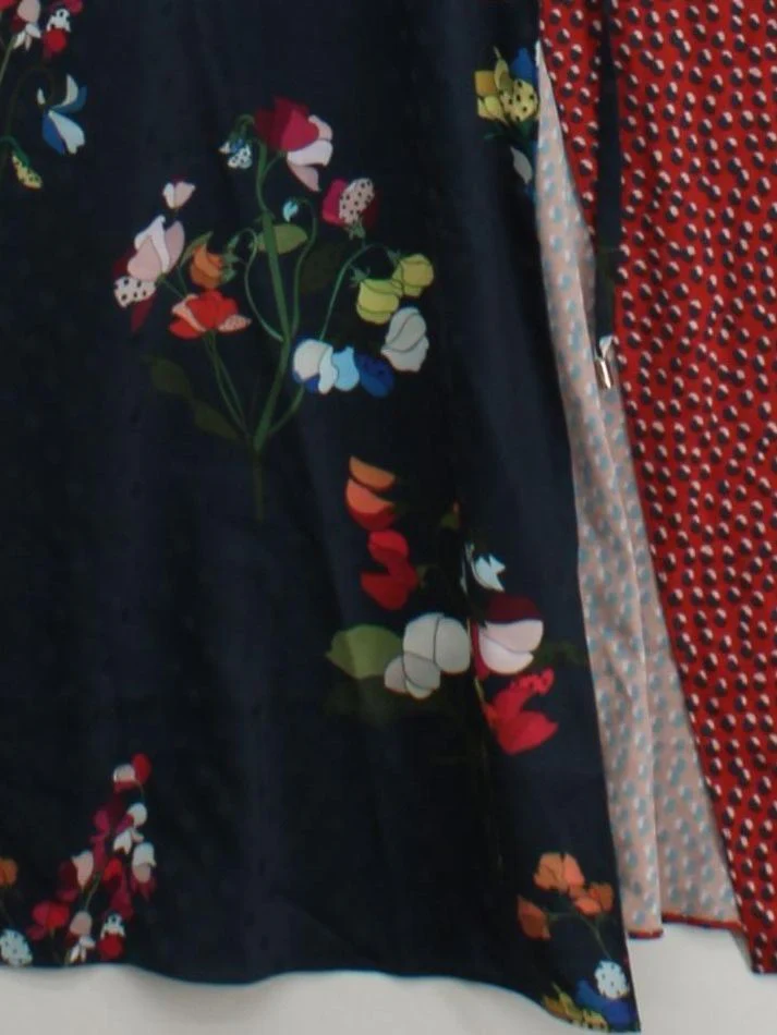 Ted Baker Wrap Midi Dress UK10 in Multi - Image 4