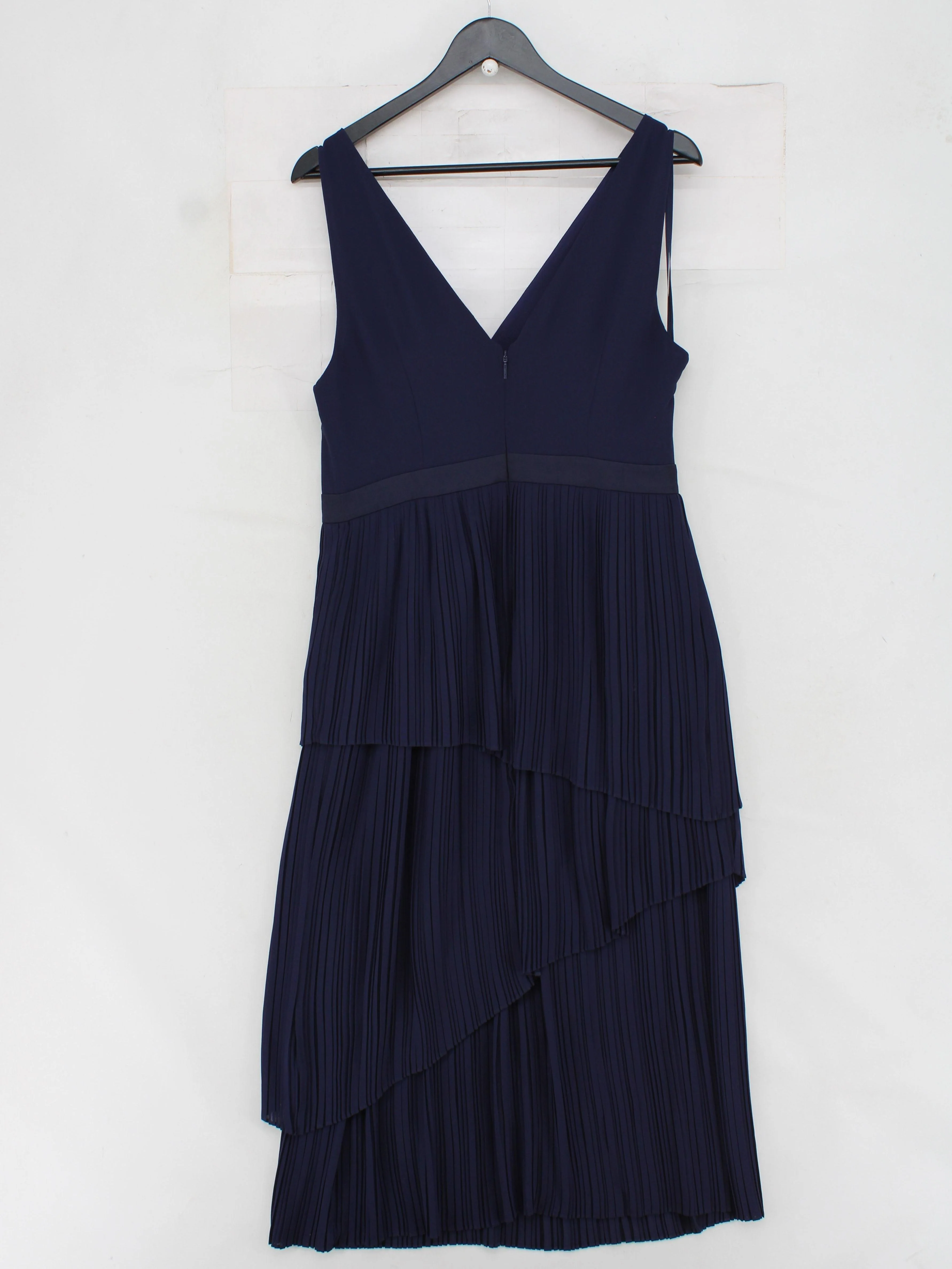 Ted Baker Wrap Midi Dress UK12 in Blue - Image 2