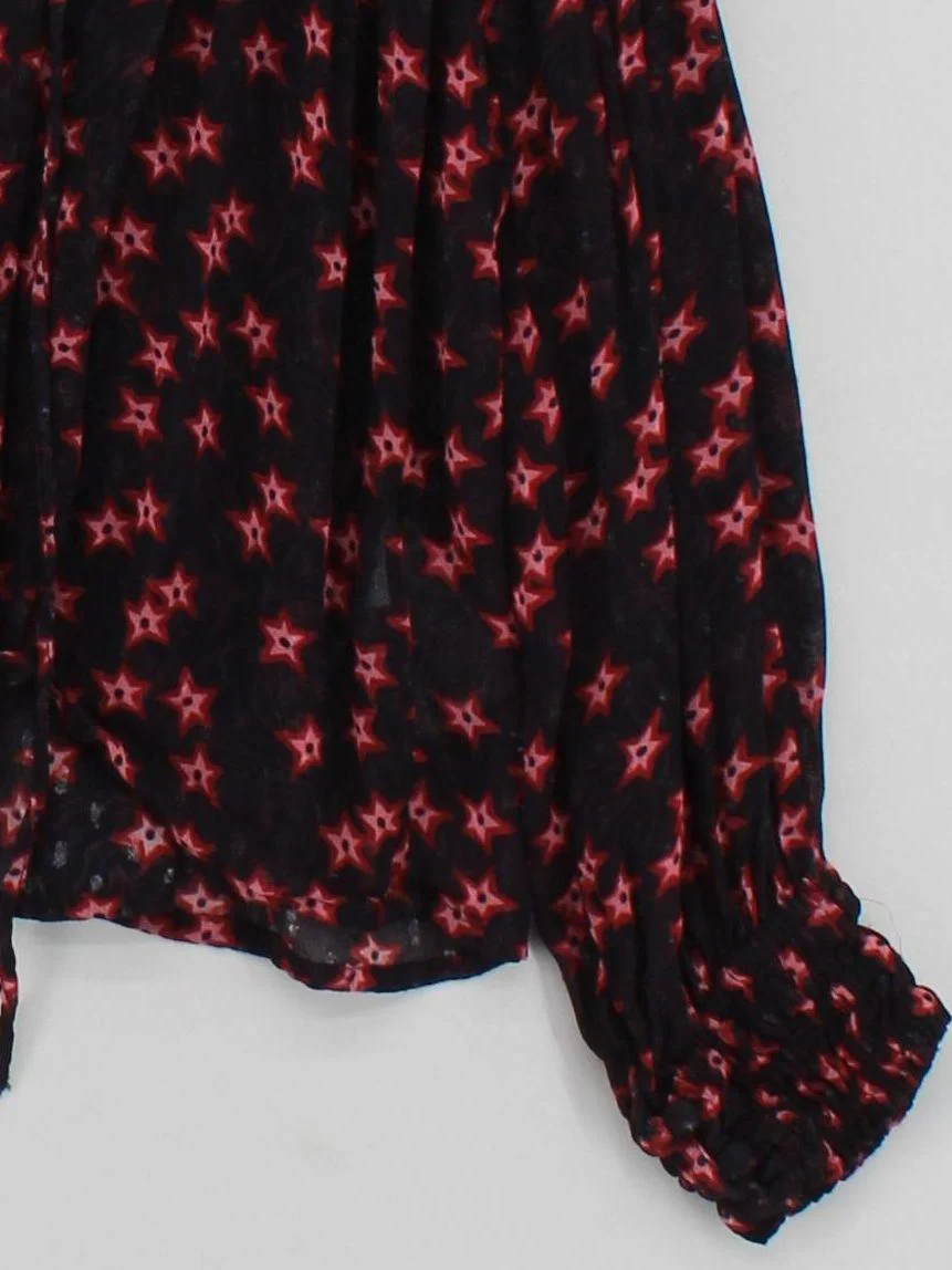 Temperley London Women's Blouse UK 10 Multi 100% Viscose Basic - Image 4