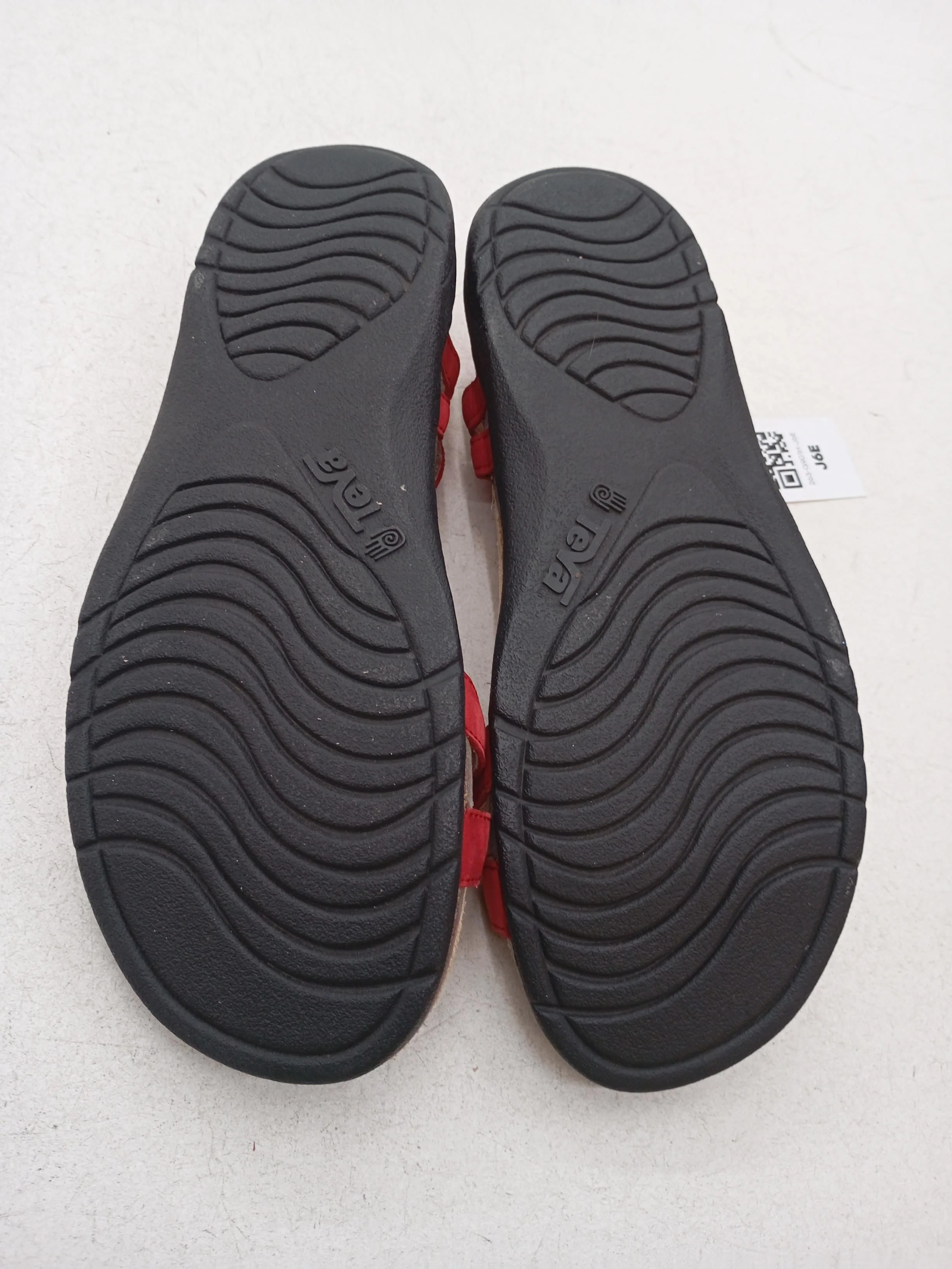Teva Women's Sandals UK 7 Red 100% Leather Strappy - Image 7
