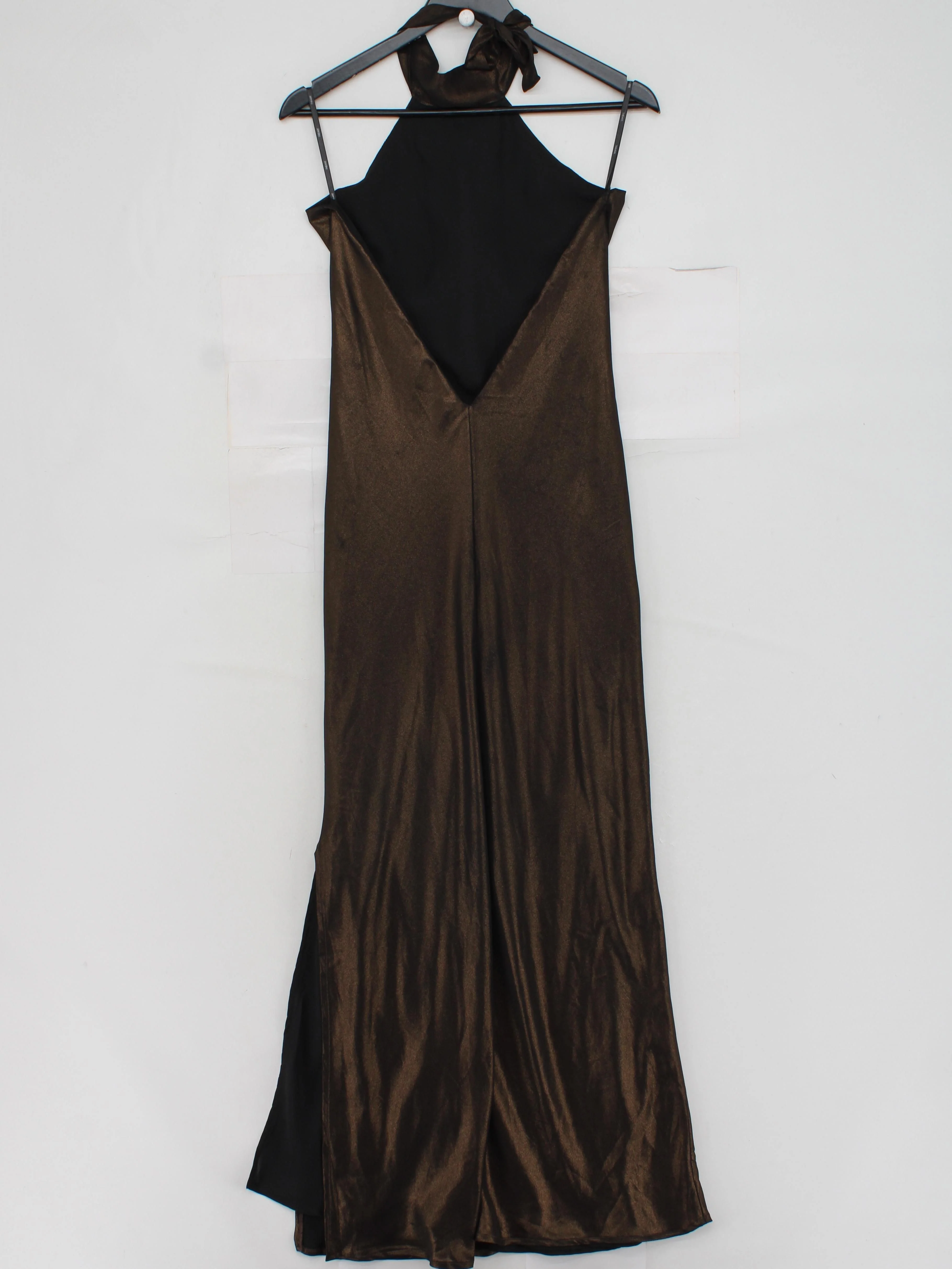 THE ARE Maxi Dress M in Brown - Image 2