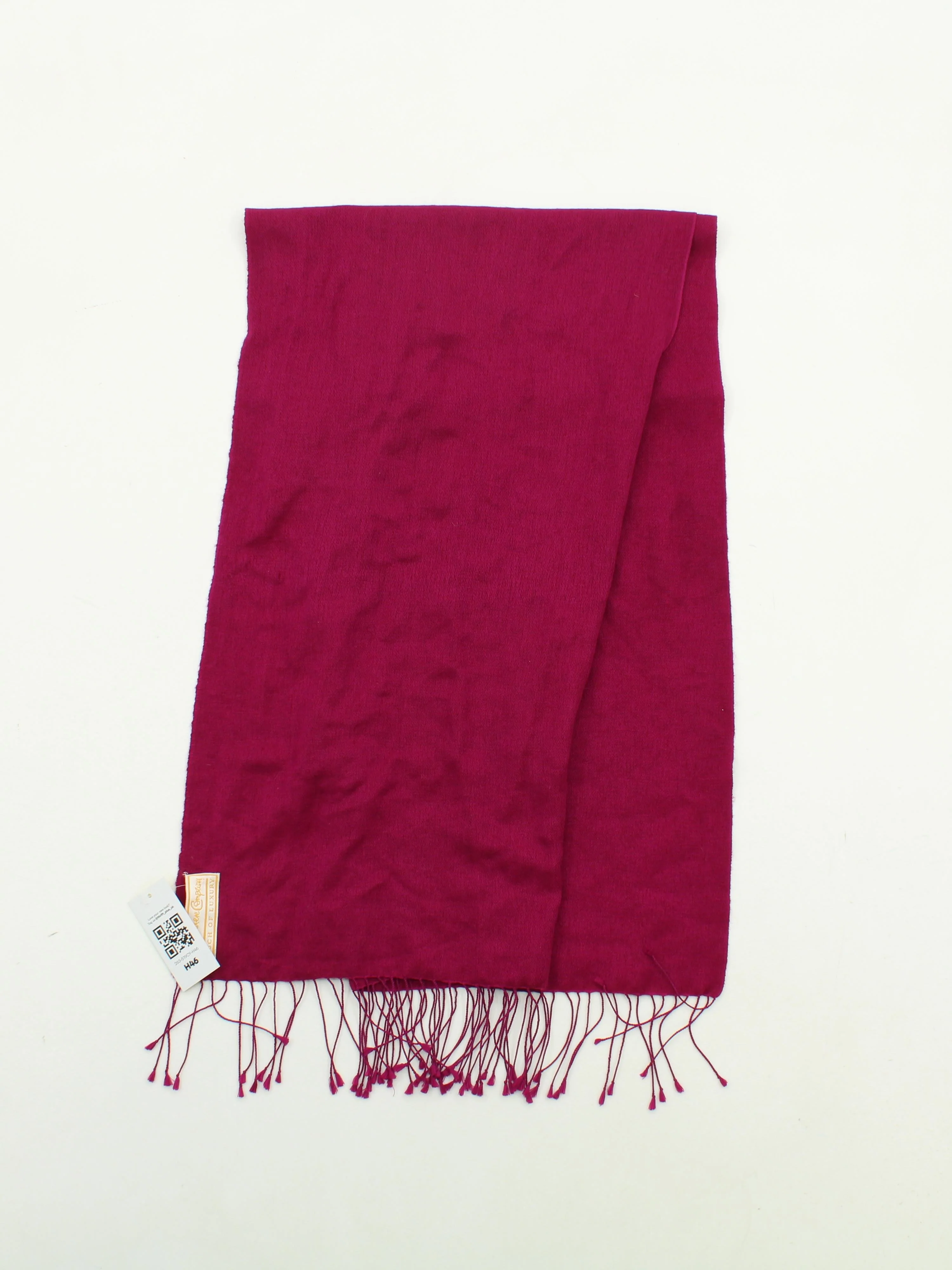 The Cashmere Company Women's Scarf Pink 100% Cashmere Rectangle Scarf - Image 2