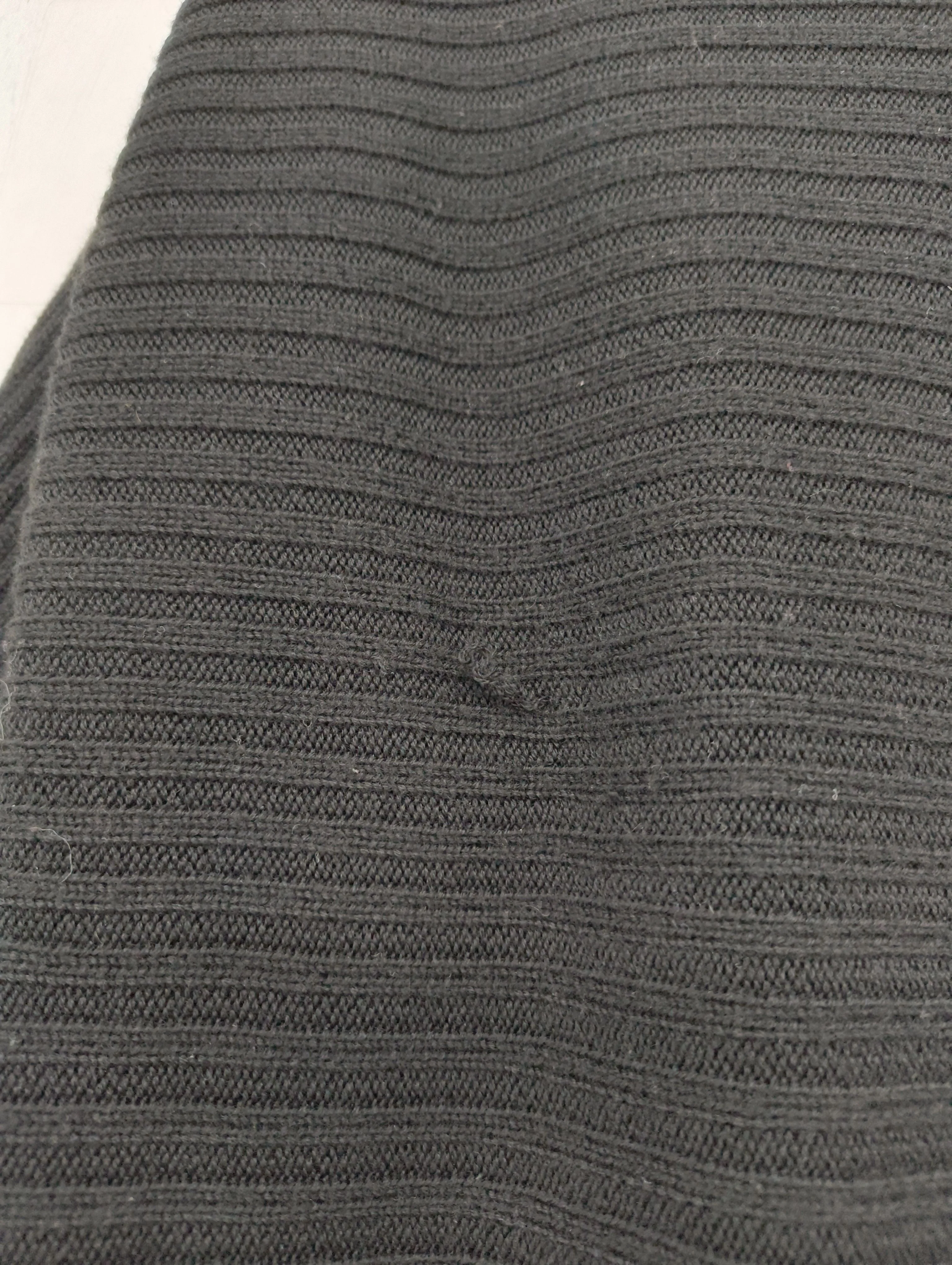 The Fold Jumper Midi Dress UK10 in Black - Image 5
