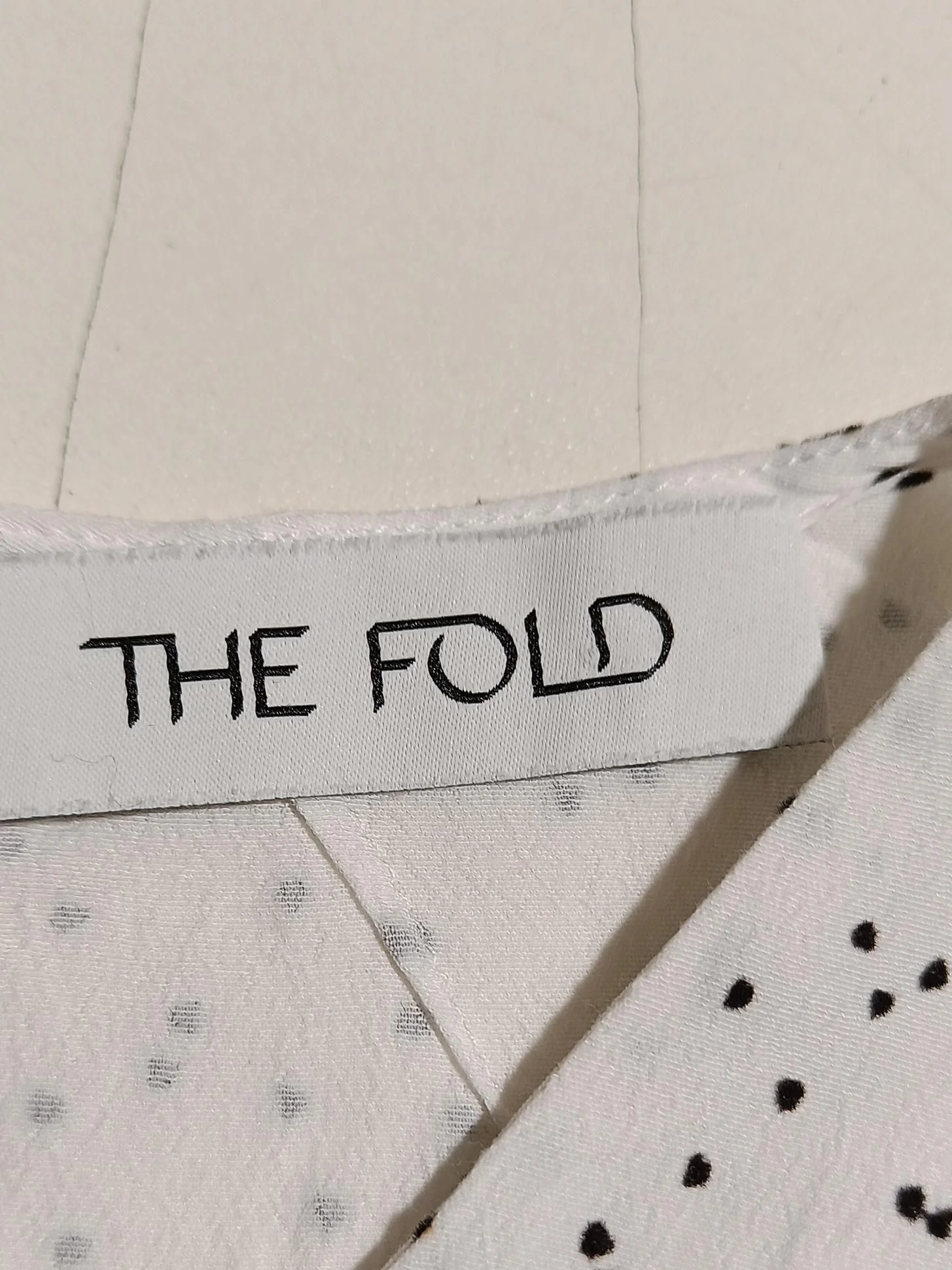 The Fold Women's Top UK 10 White 100% Viscose Basic - Image 5