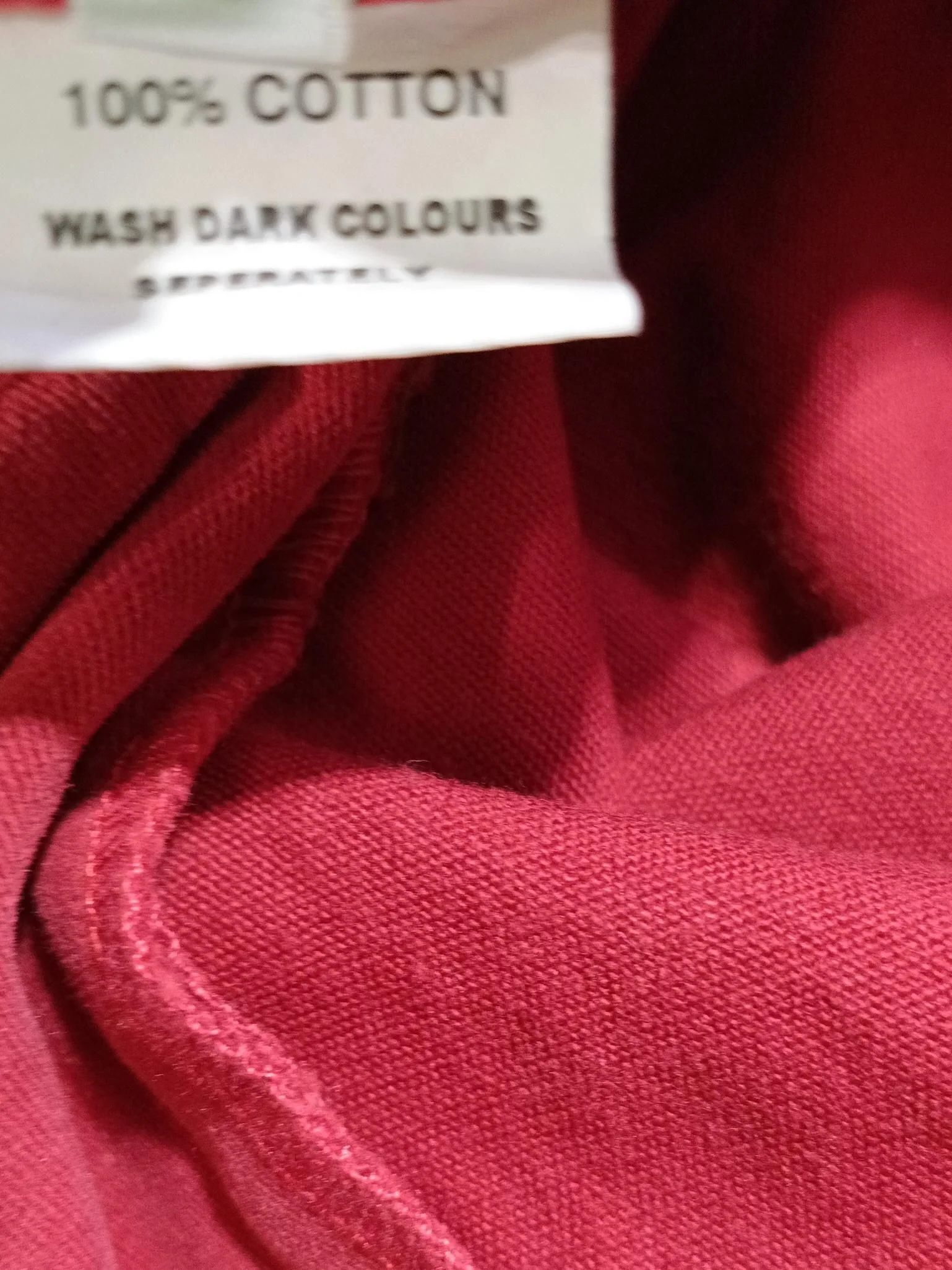 The House Of Bruar Women's Trousers UK 10 Red 100% Cotton Straight Chino - Image 6
