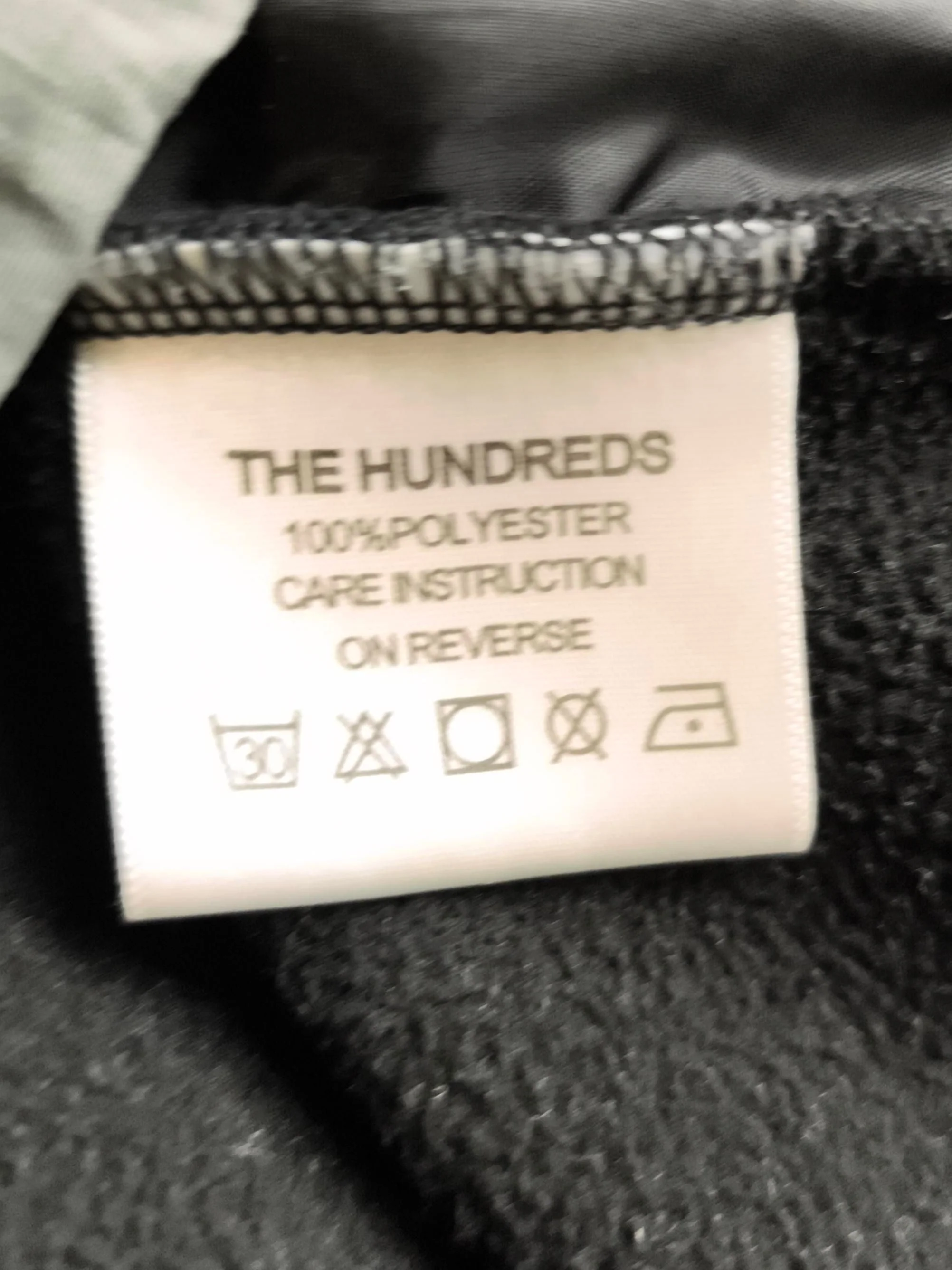 The Hundreds Men's Hoodie L Black Graphic 100% Polyester Pullover - Image 7