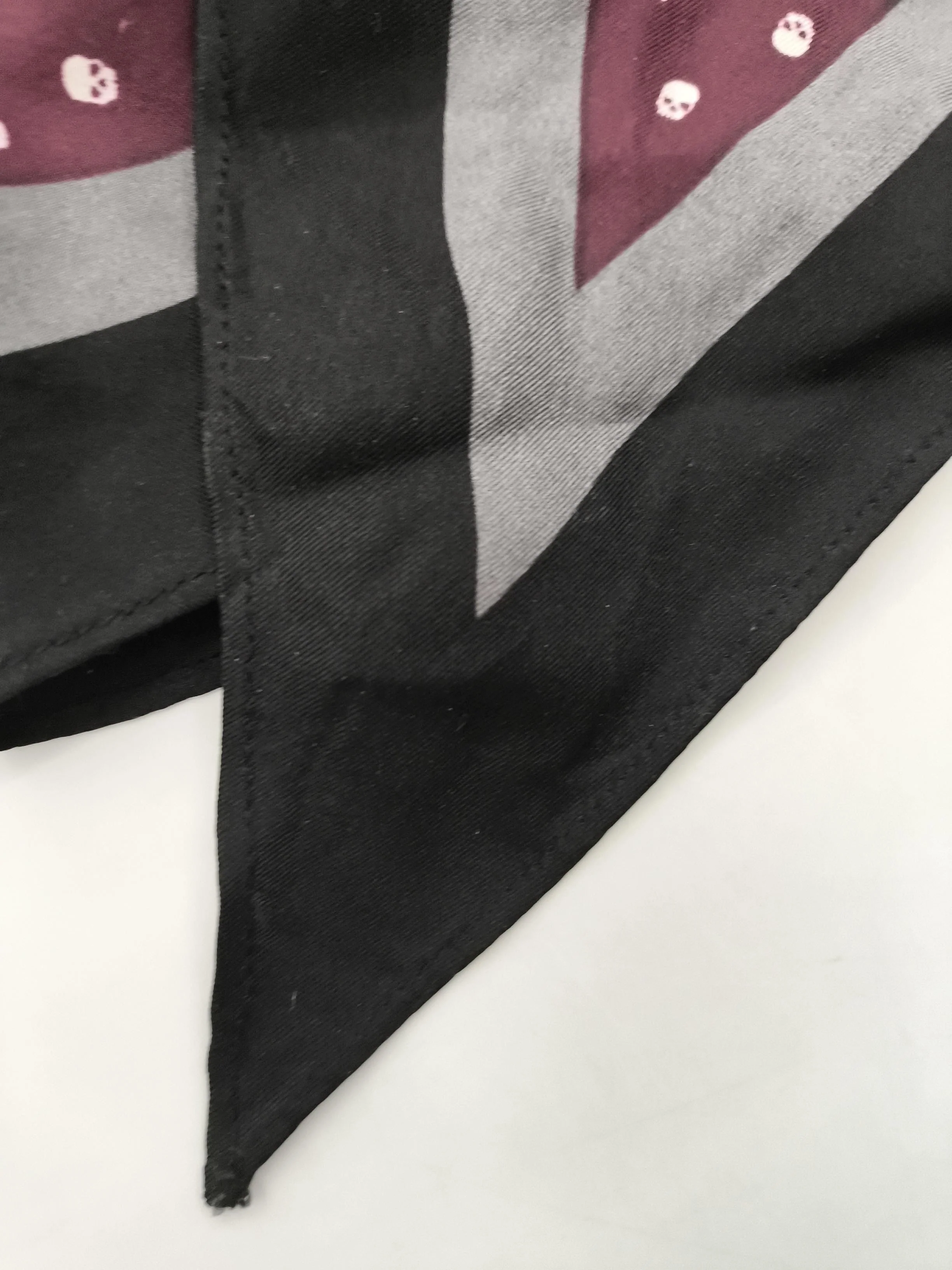 The Kooples Men's Scarf Red Graphic 100% Silk Scarf - Image 4
