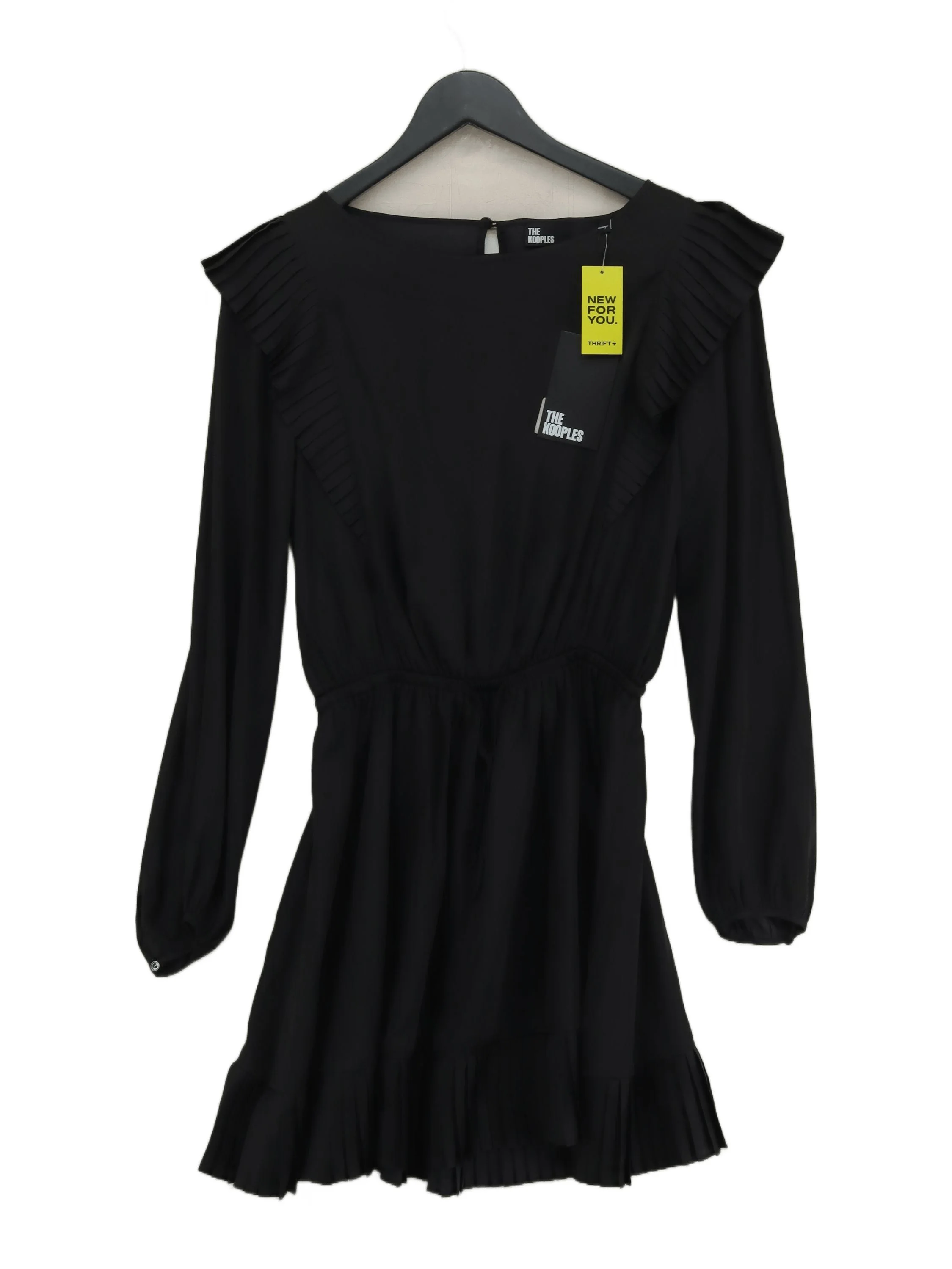 The Kooples Skater Mini Dress S in Black