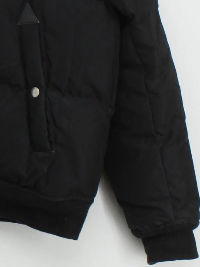 The Kooples Women's Coat S Black Polyamide with Polyester Puffer Jacket - Image 4