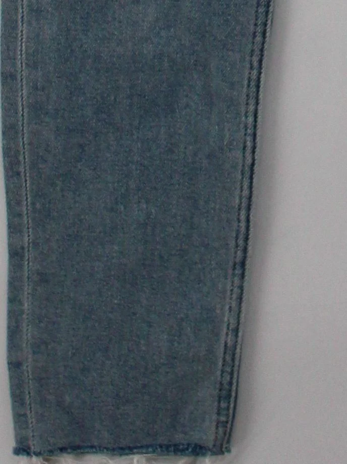 The Kooples Women's Jeans UK 8 Blue Cotton with Polyester, Elastane Mom - Image 4