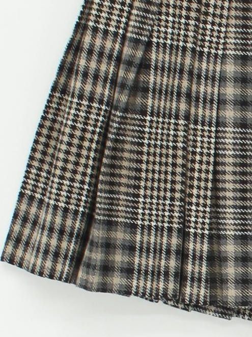 The Kooples Women's Mini Skirt UK 8 Multi Cotton with Acrylic, Polyester Mini - Image 4
