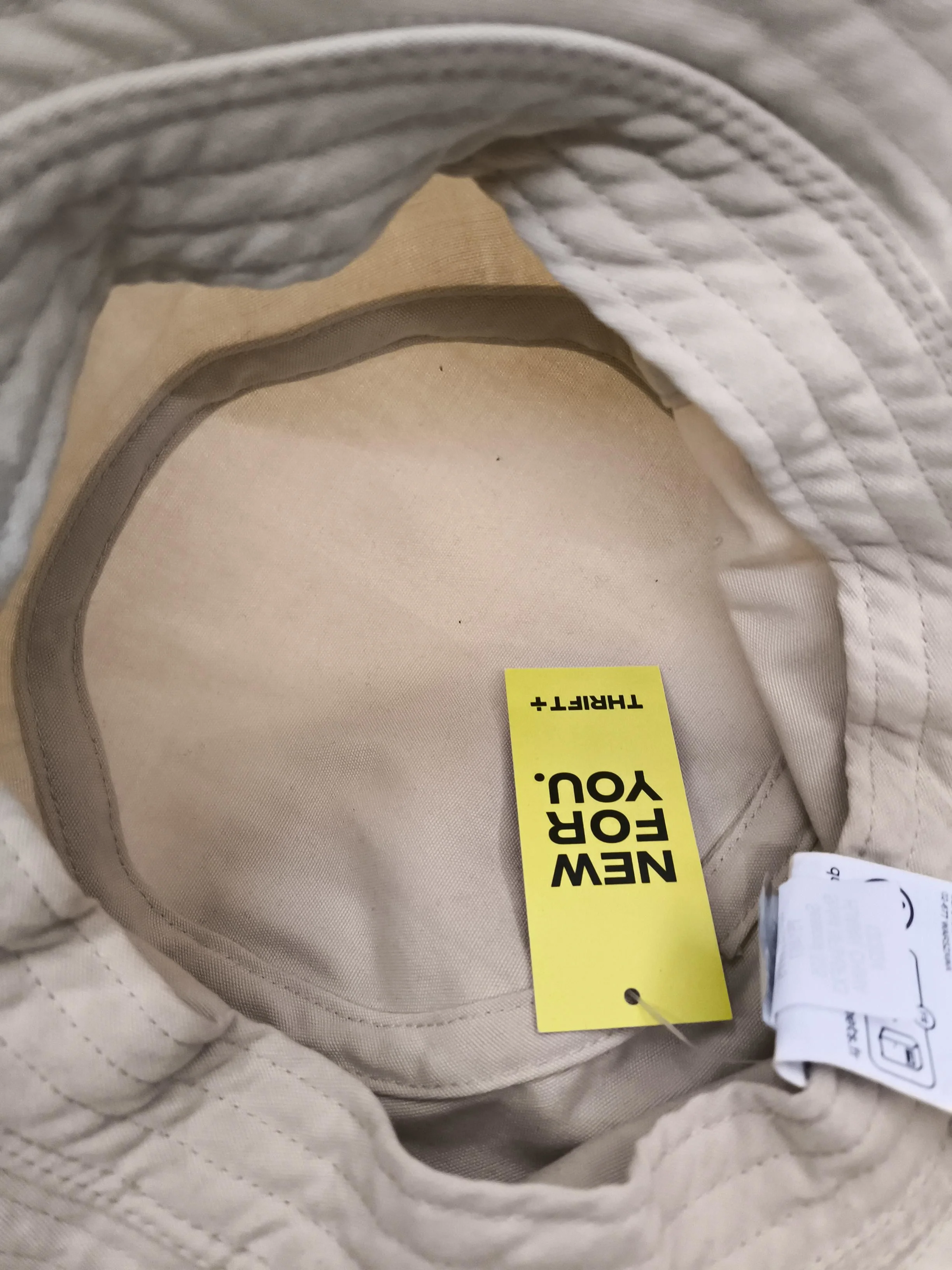 The North Face Men's Hat L Cream 100% Polyester Bucket Hat - Image 4