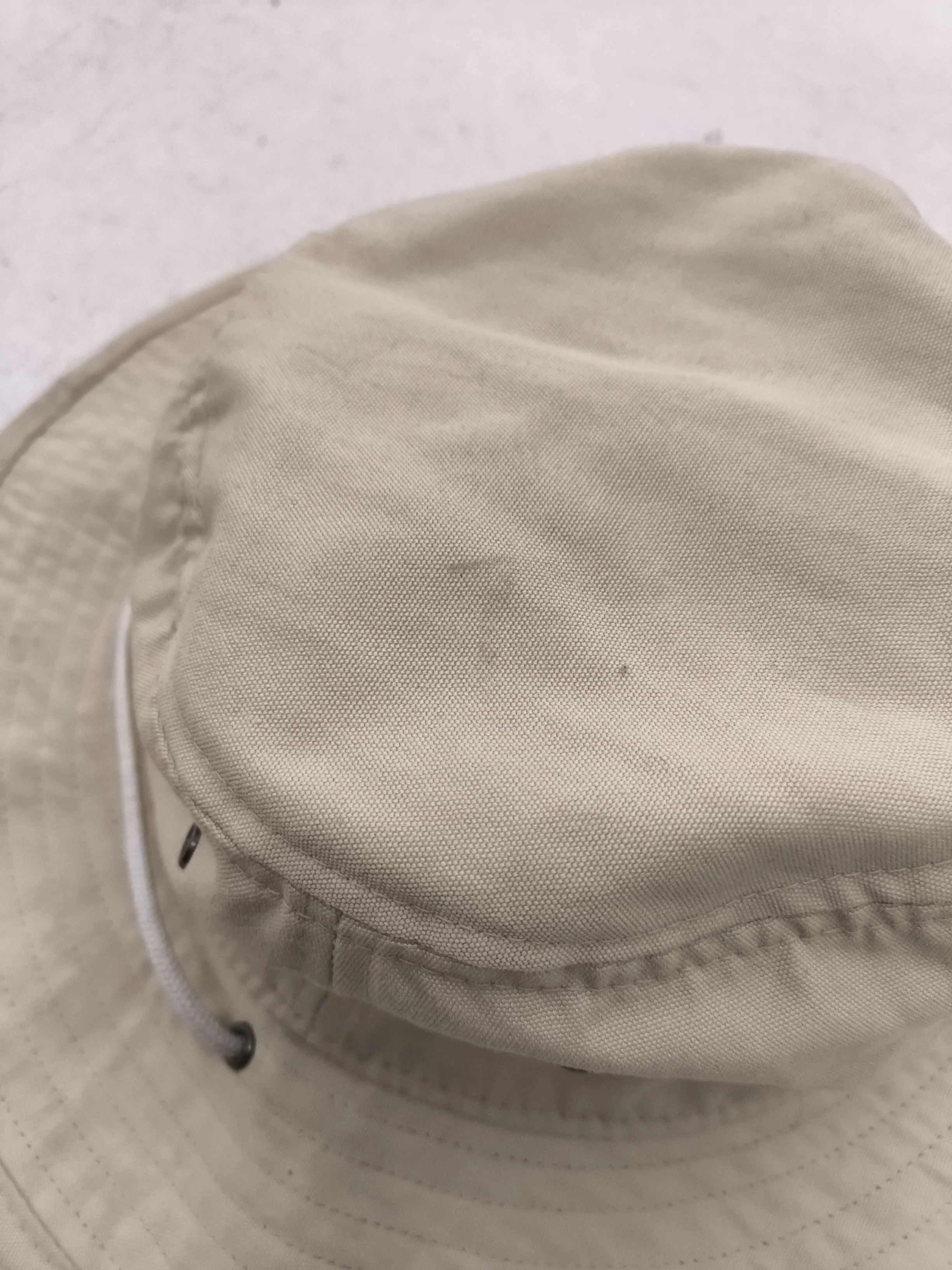 The North Face Men's Hat L Cream 100% Polyester Bucket Hat - Image 5