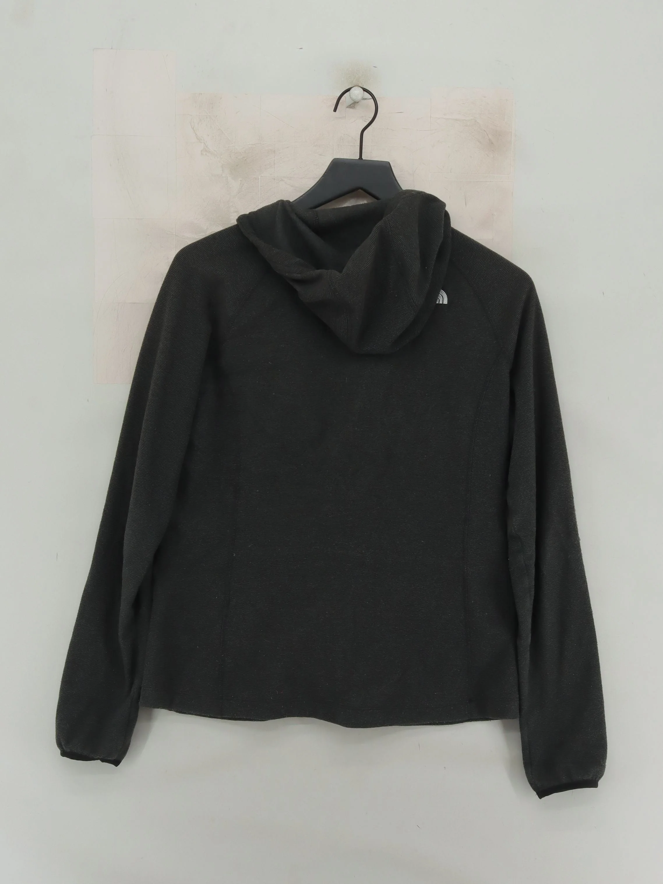 The North Face Men's Hoodie L Grey 100% Polyester Pullover - Image 2