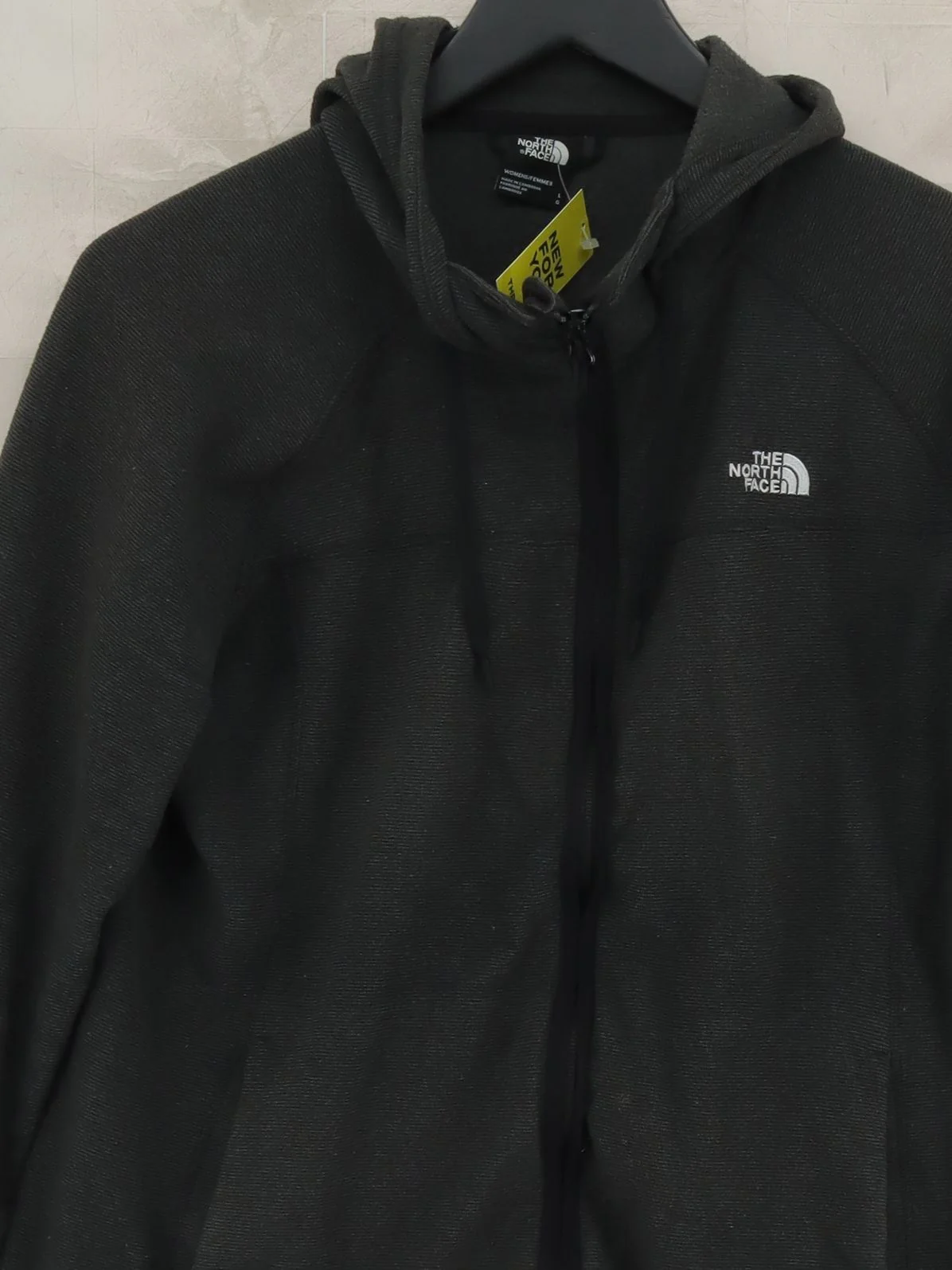 The North Face Men's Hoodie L Grey 100% Polyester Pullover - Image 3